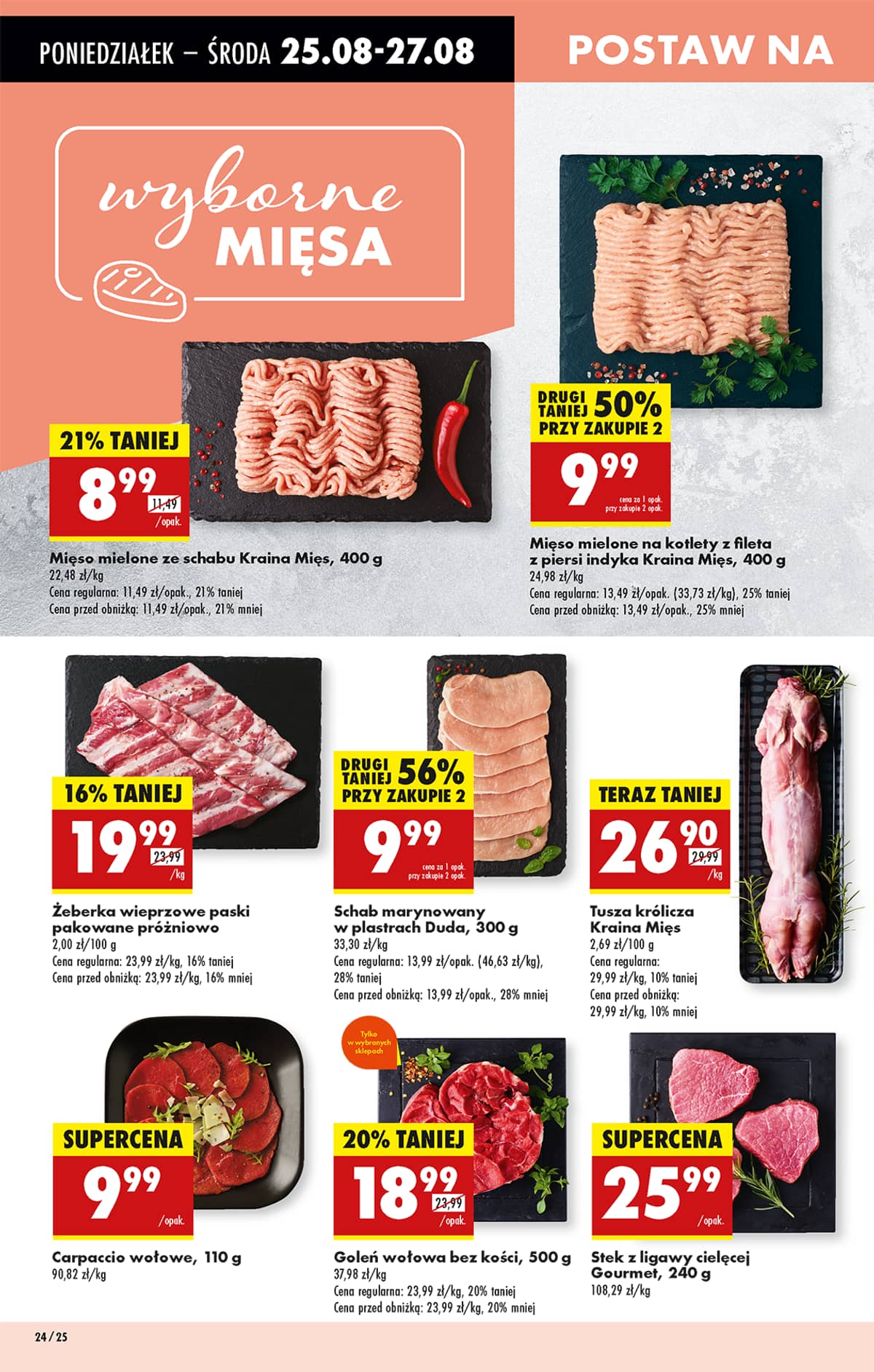 Biedronka - Biedronki niskie ceny P oferta od 25.08 30 puslapis
