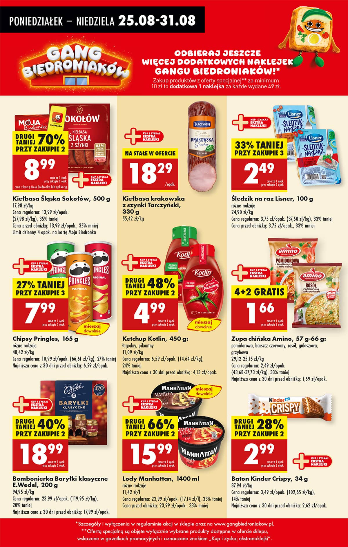 Biedronka - Biedronki niskie ceny P oferta od 25.08 40 puslapis