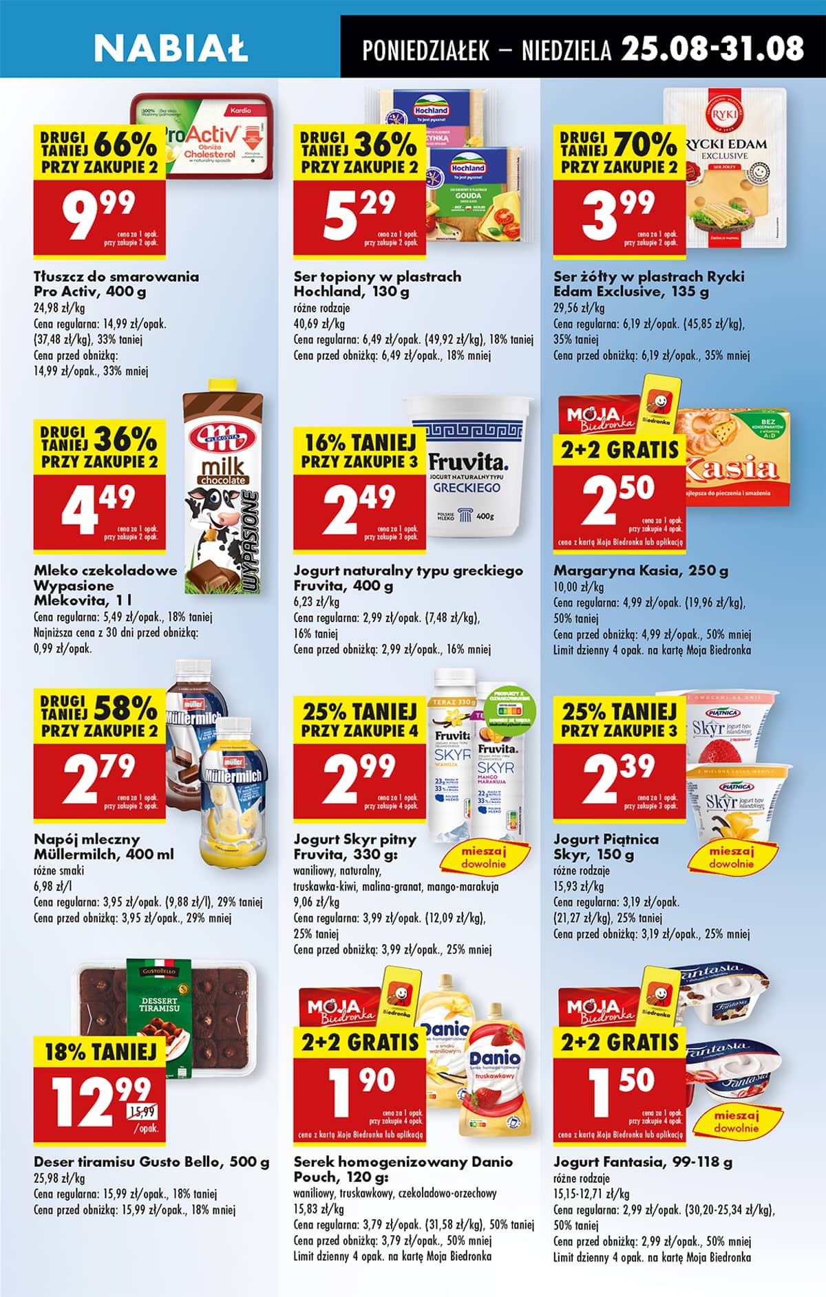 Biedronka - Biedronki niskie ceny P oferta od 25.08 51 puslapis