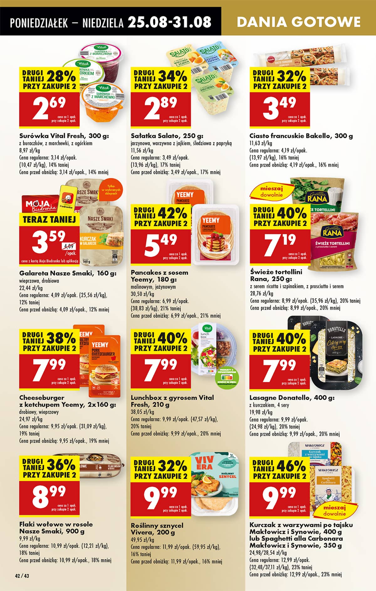 Biedronka - Biedronki niskie ceny P oferta od 25.08 54 puslapis