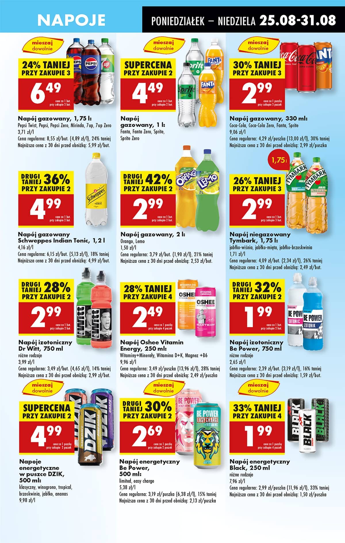 Biedronka - Biedronki niskie ceny P oferta od 25.08 65 puslapis
