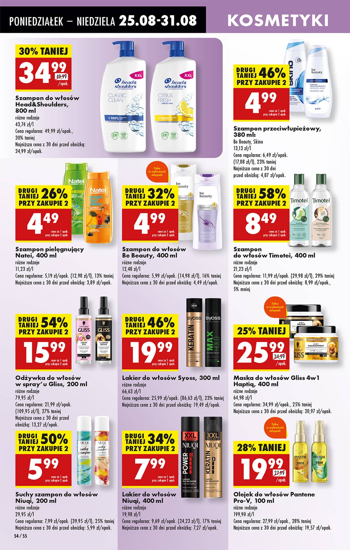 Biedronka - Biedronki niskie ceny P oferta od 25.08 72 puslapis