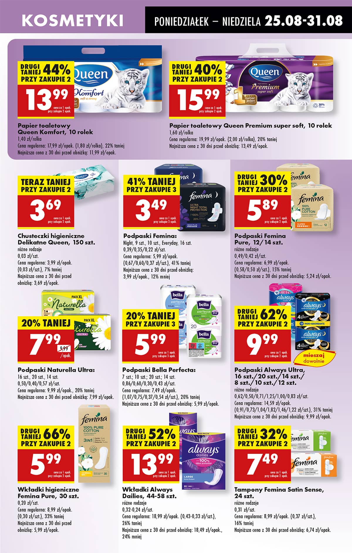 Biedronka - Biedronki niskie ceny P oferta od 25.08 75 puslapis