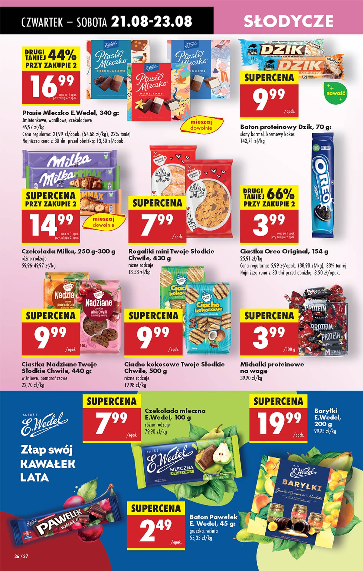 Biedronka - Biedronki niskie ceny P oferta od 21.08 44 puslapis