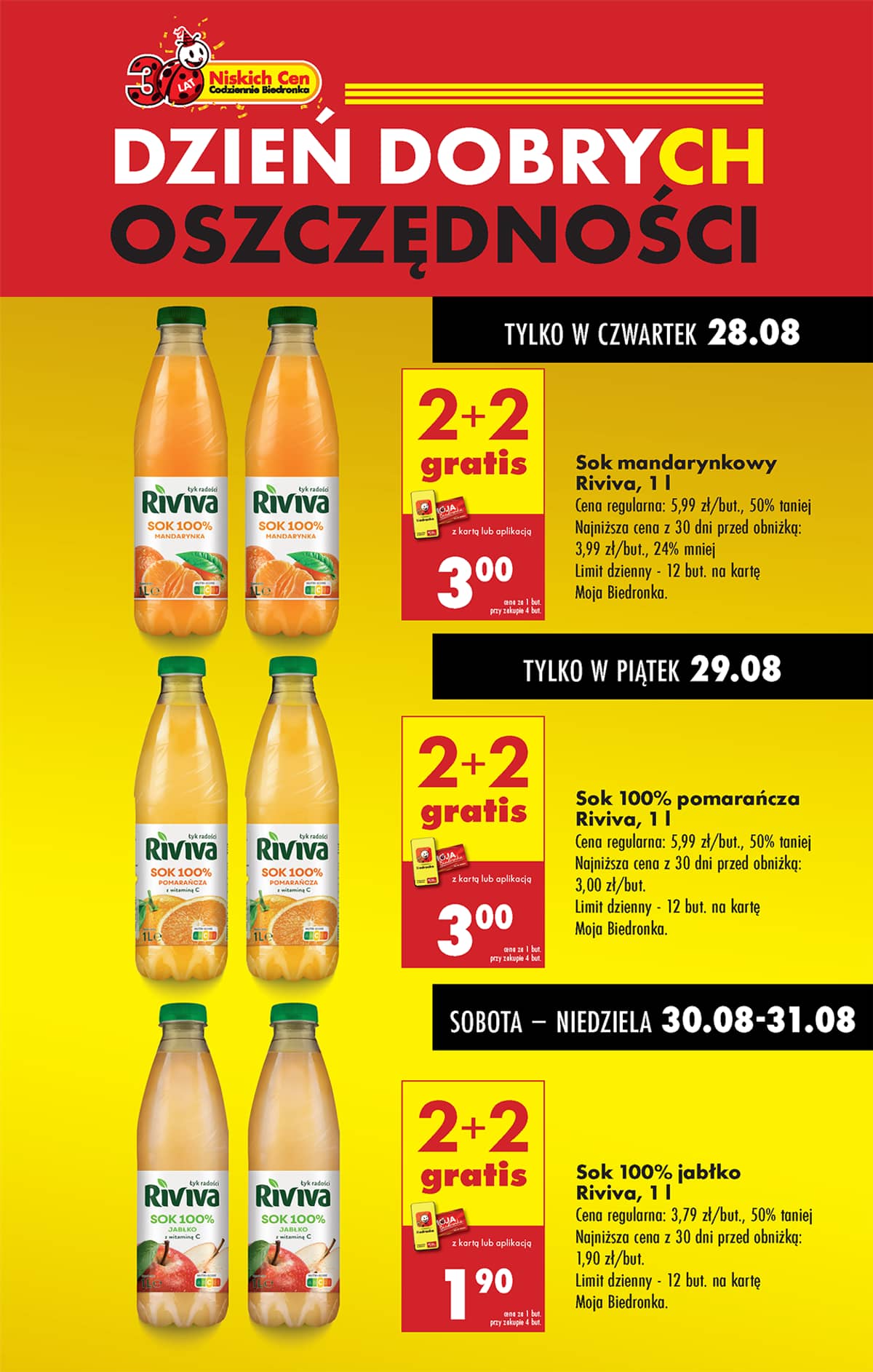 Biedronka - Biedronki niskie ceny P oferta od 28.08 13 puslapis
