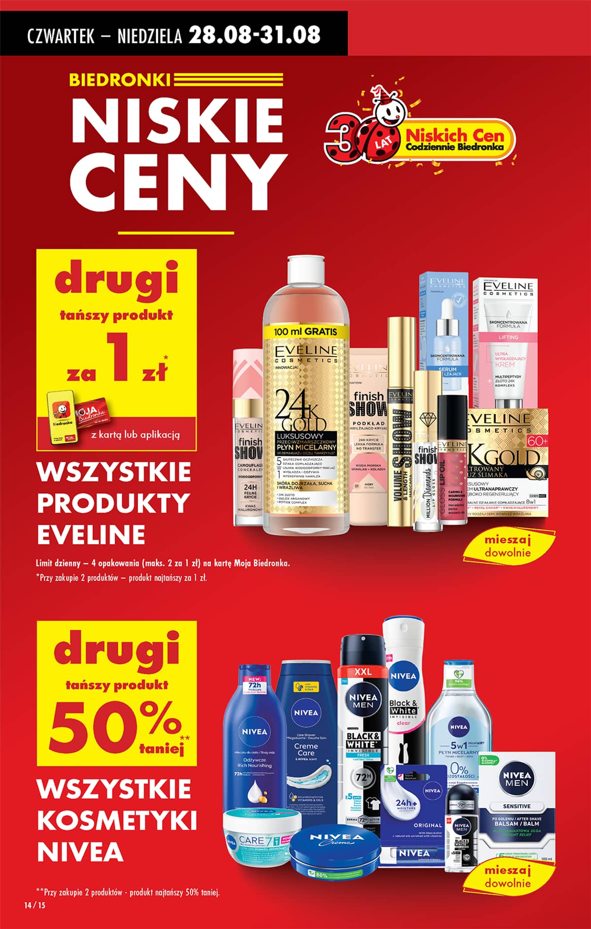 Biedronka - Biedronki niskie ceny P oferta od 28.08 18 puslapis