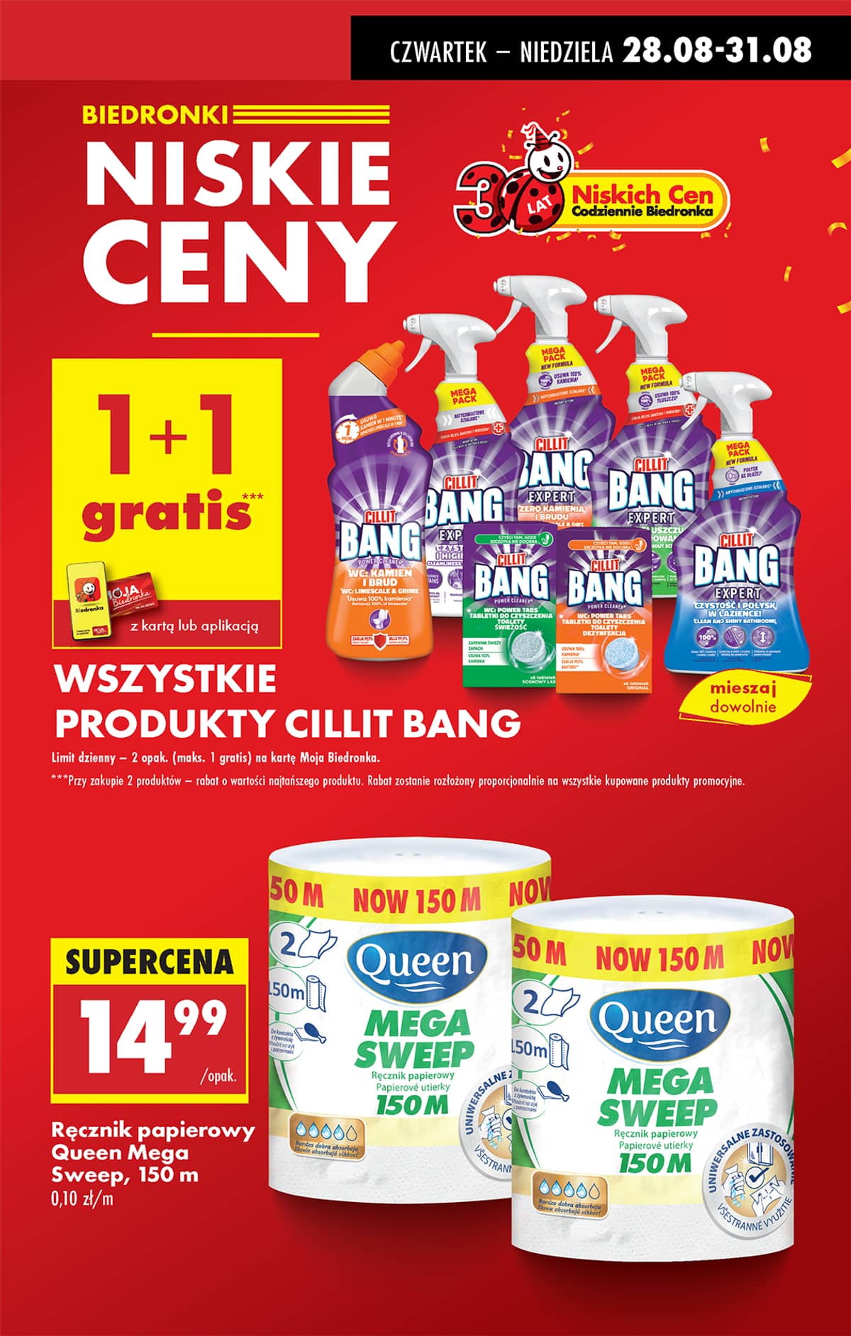 Biedronka - Biedronki niskie ceny P oferta od 28.08 19 puslapis