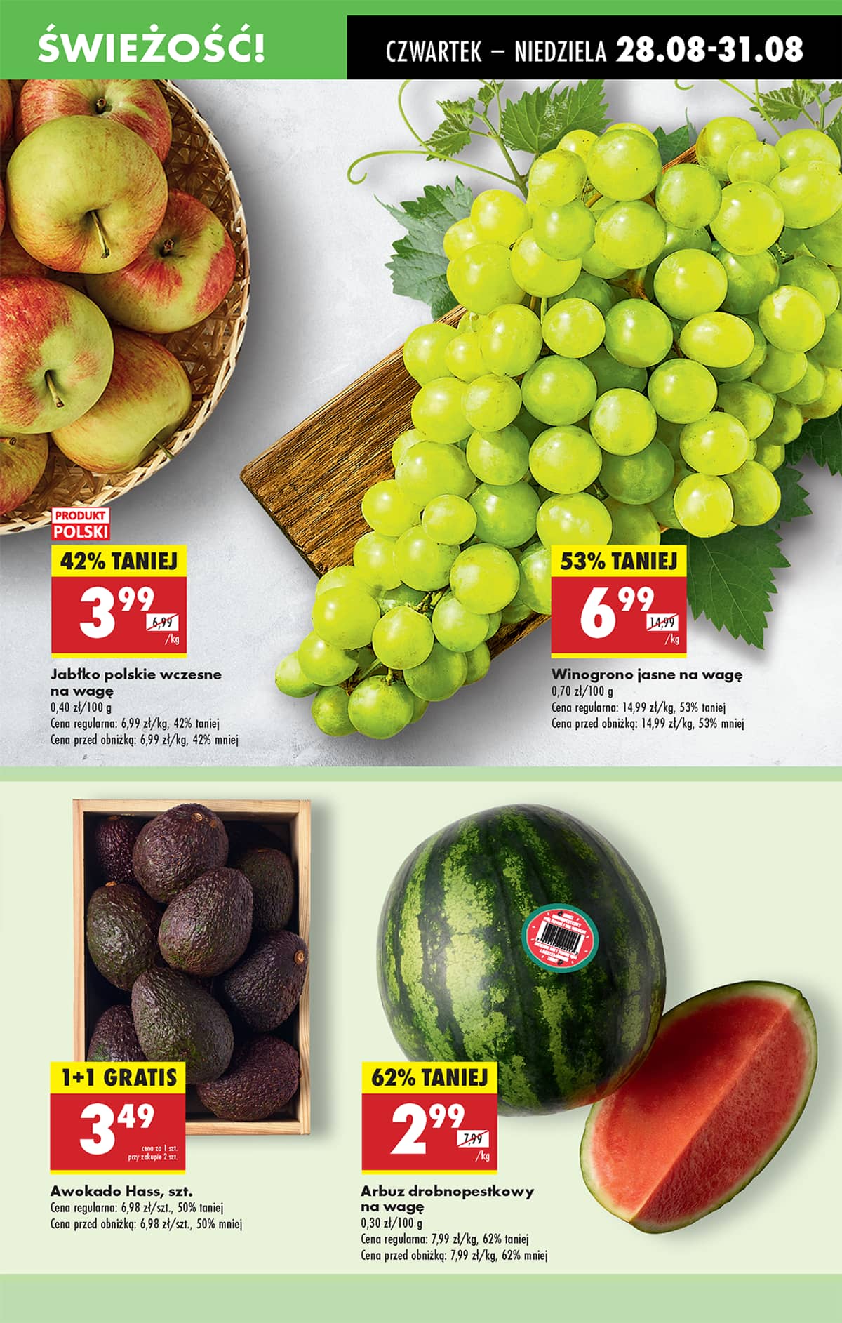 Biedronka - Biedronki niskie ceny P oferta od 28.08 25 puslapis