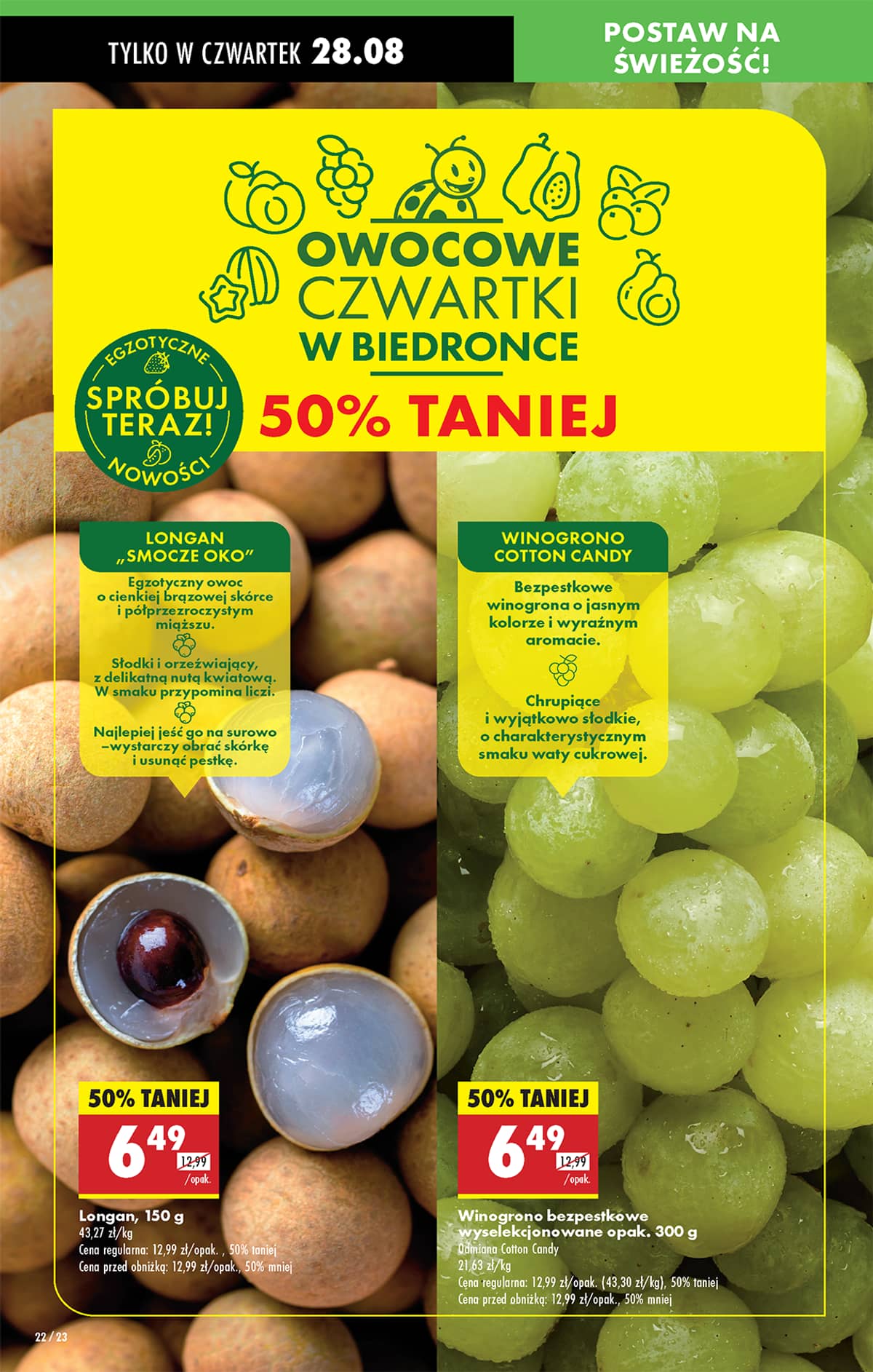 Biedronka - Biedronki niskie ceny P oferta od 28.08 30 puslapis