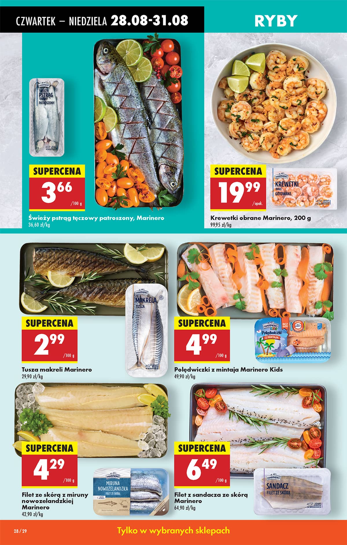 Biedronka - Biedronki niskie ceny P oferta od 28.08 36 puslapis