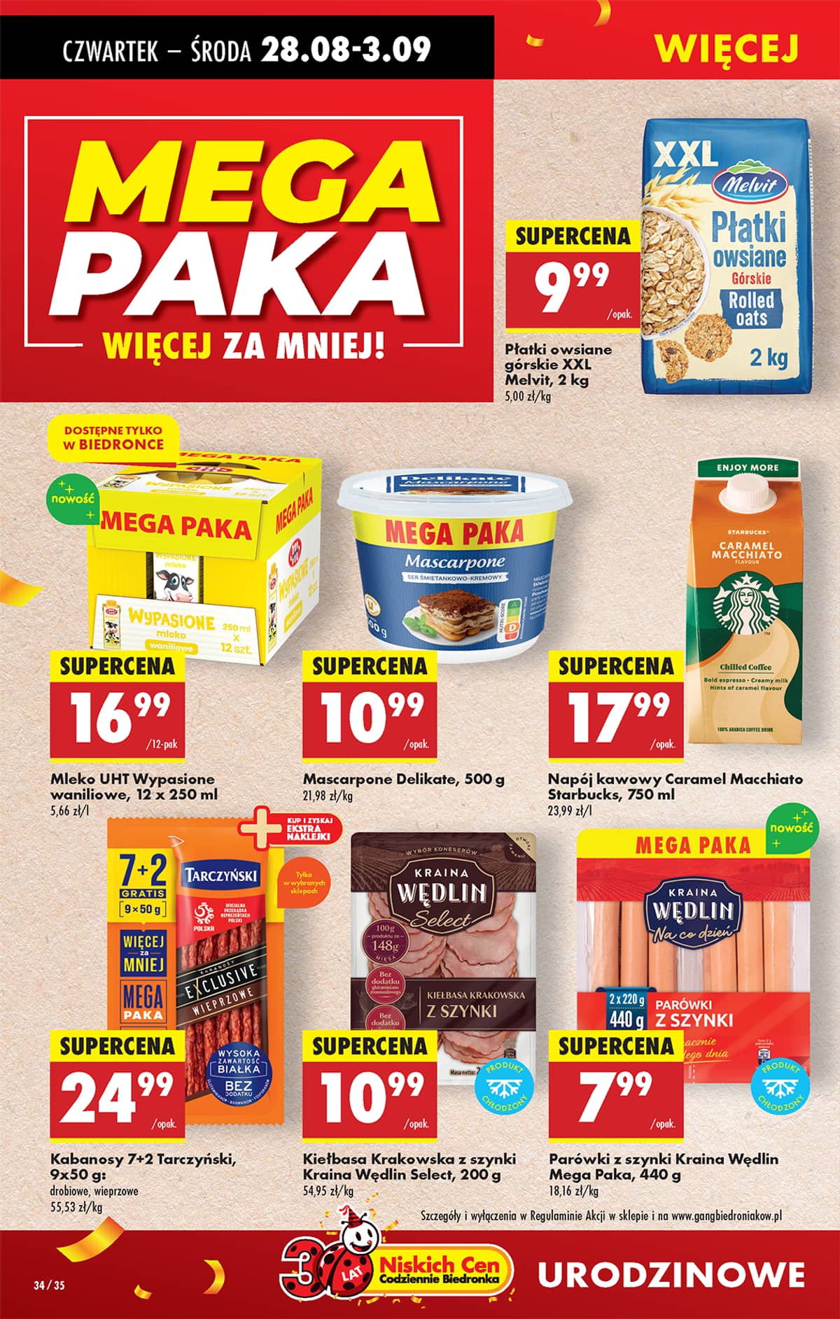Biedronka - Biedronki niskie ceny P oferta od 28.08 44 puslapis