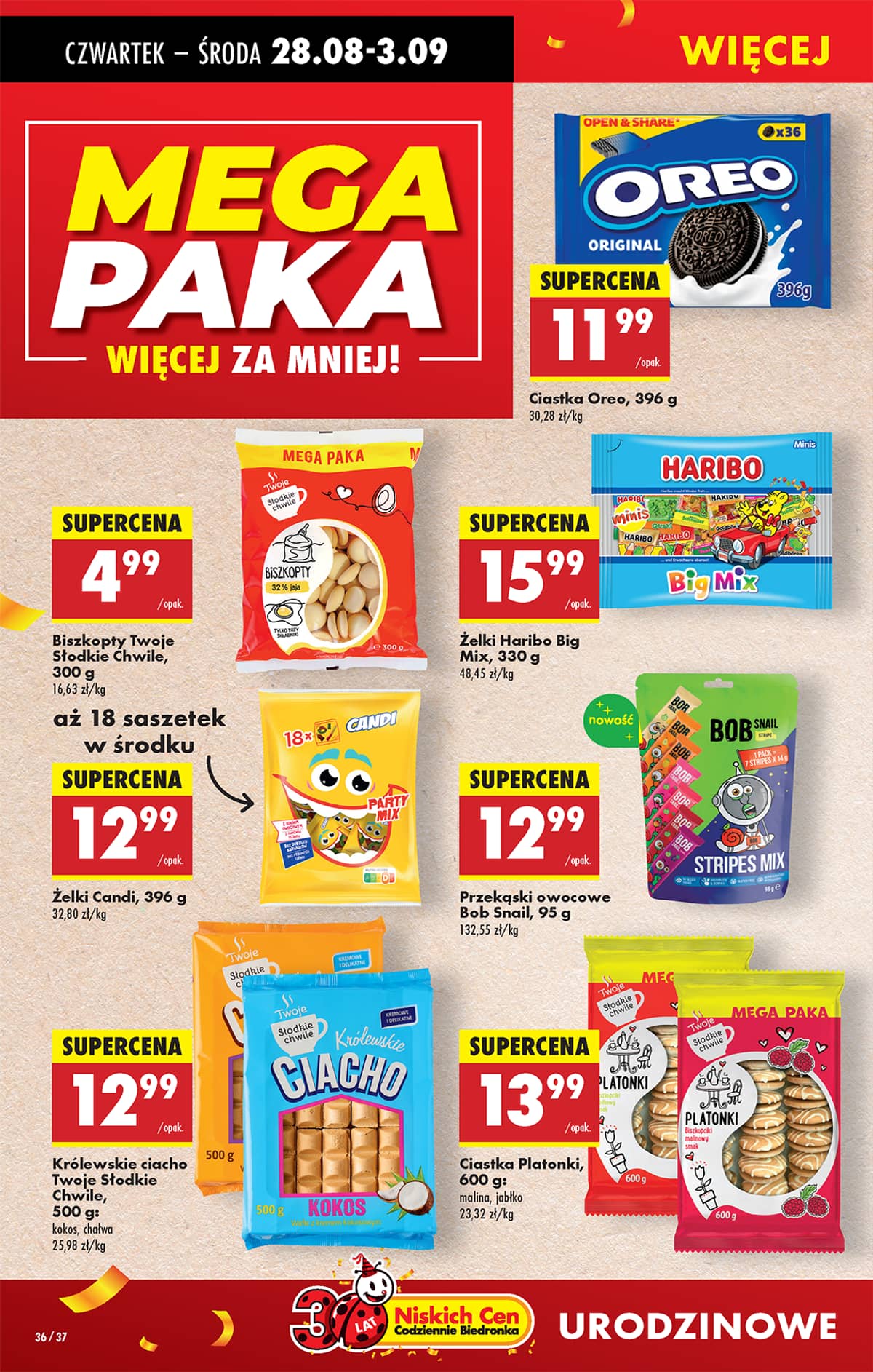 Biedronka - Biedronki niskie ceny P oferta od 28.08 46 puslapis
