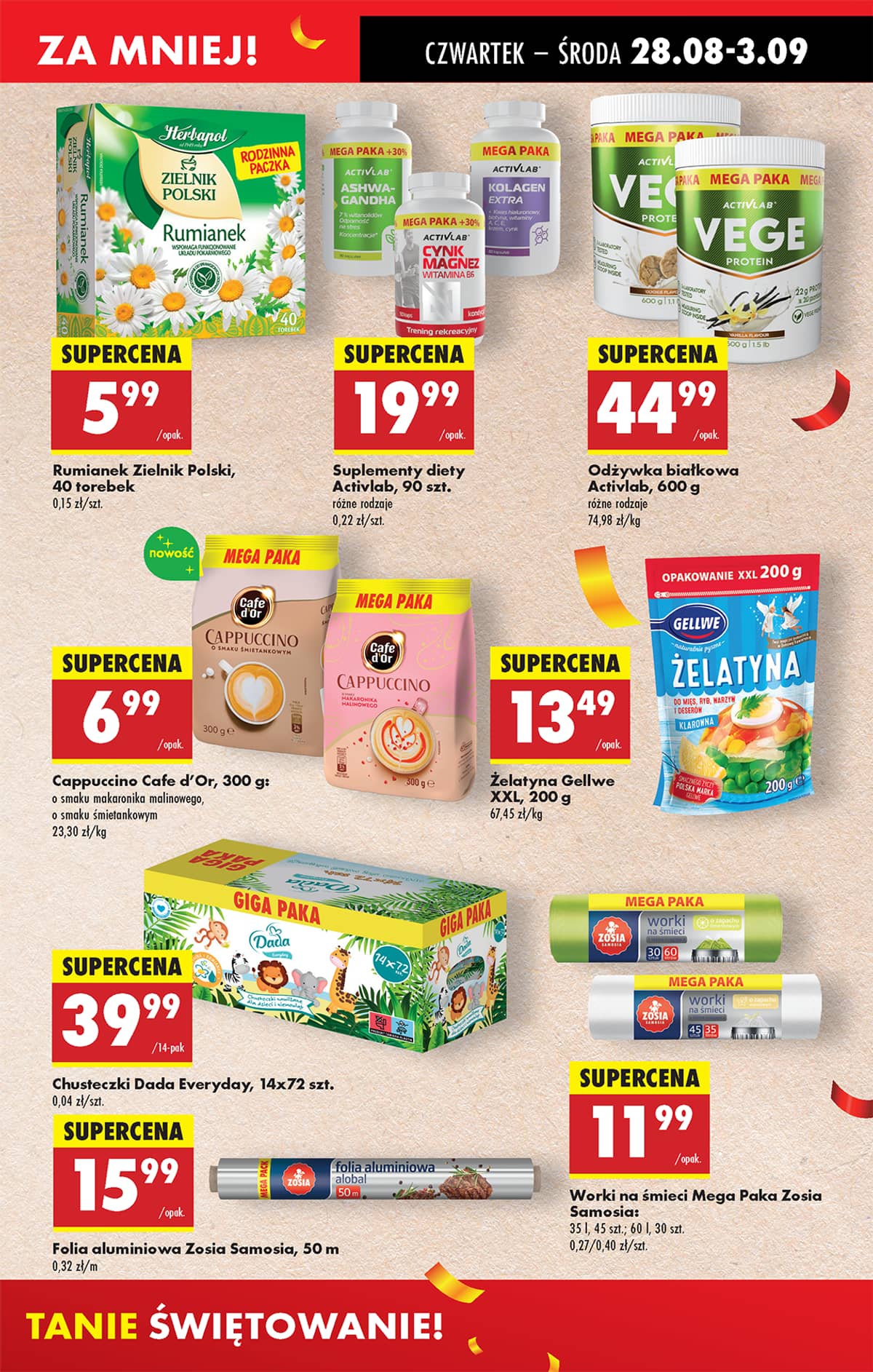 Biedronka - Biedronki niskie ceny P oferta od 28.08 49 puslapis