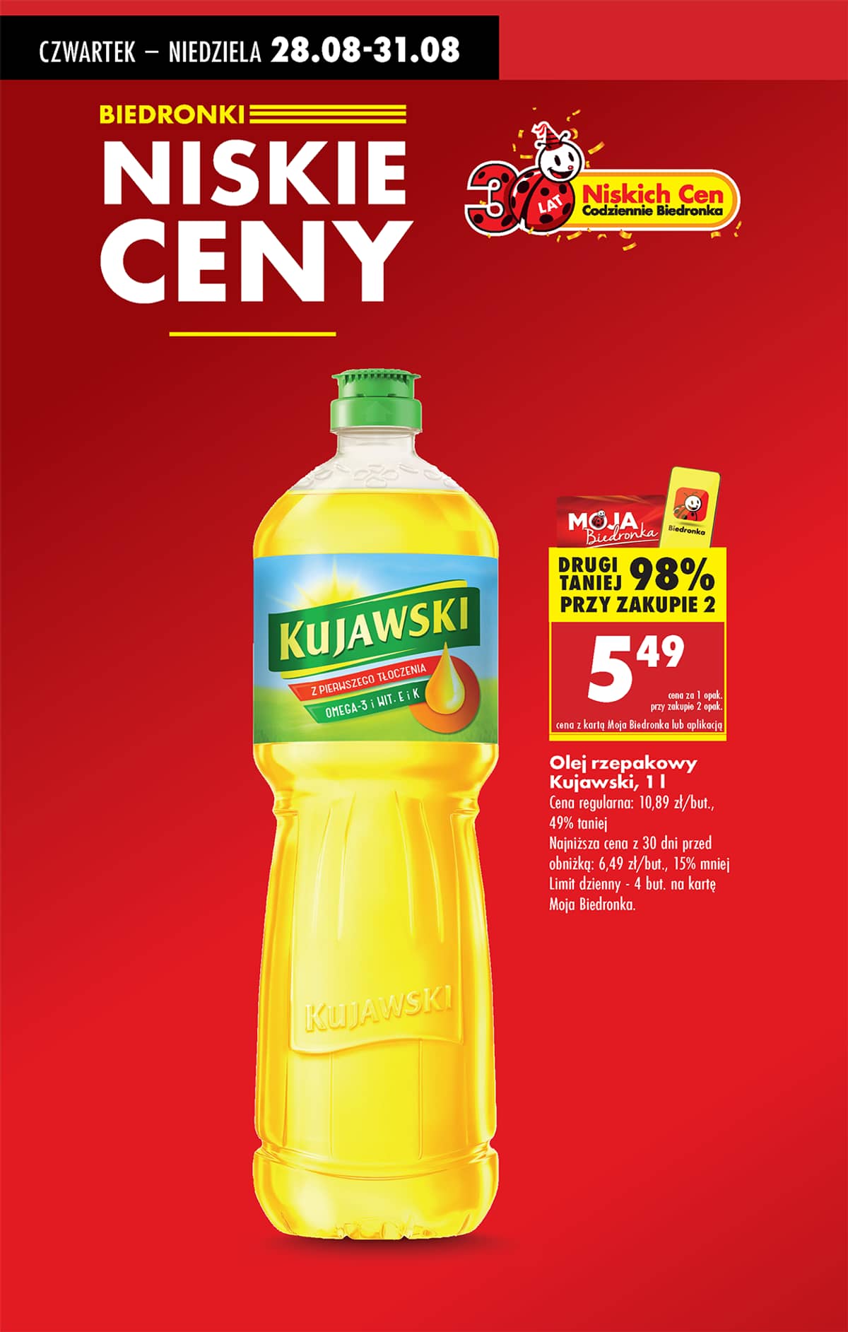 Biedronka - Biedronki niskie ceny P oferta od 28.08 5 puslapis