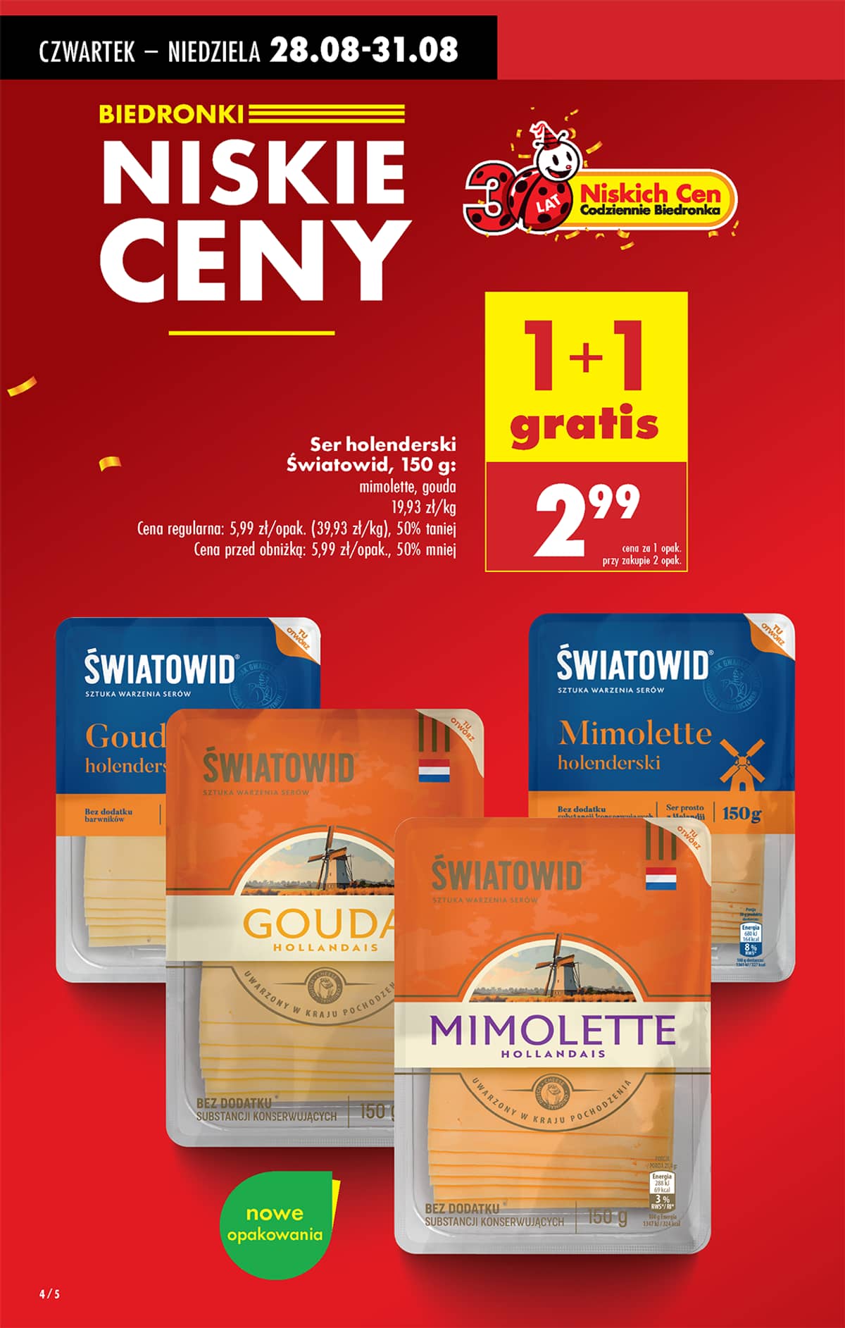 Biedronka - Biedronki niskie ceny P oferta od 28.08 6 puslapis