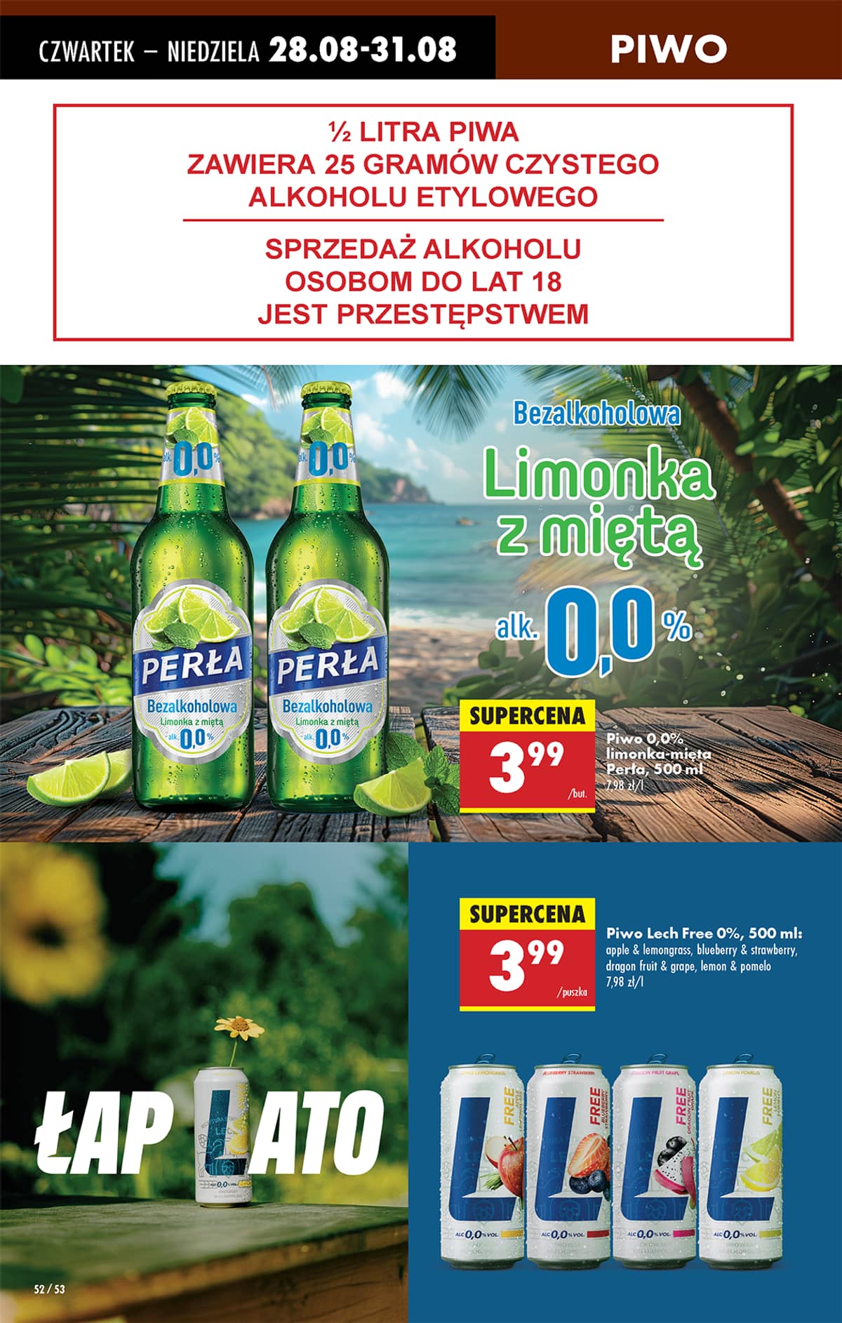 Biedronka - Biedronki niskie ceny P oferta od 28.08 66 puslapis
