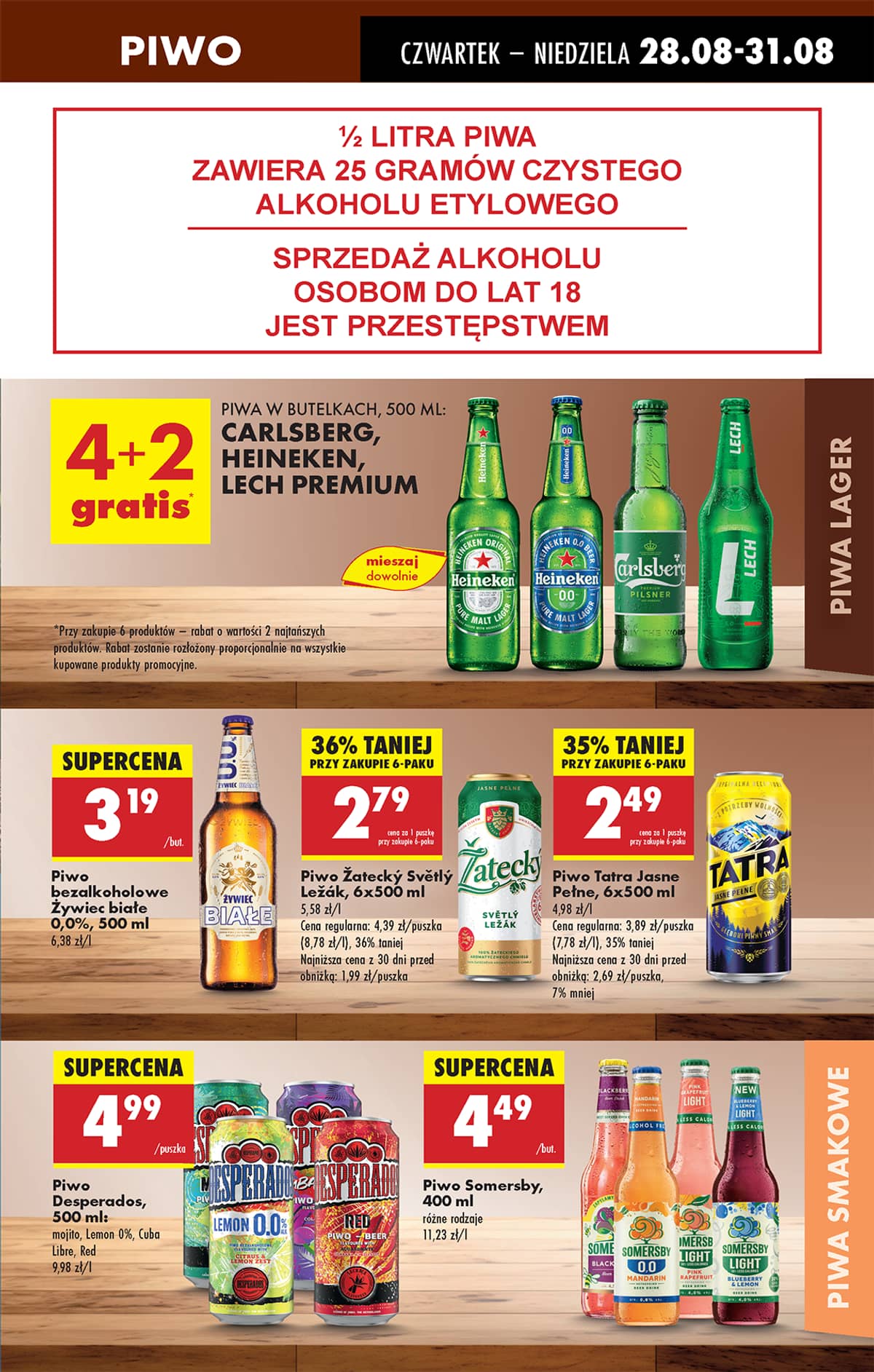 Biedronka - Biedronki niskie ceny P oferta od 28.08 67 puslapis