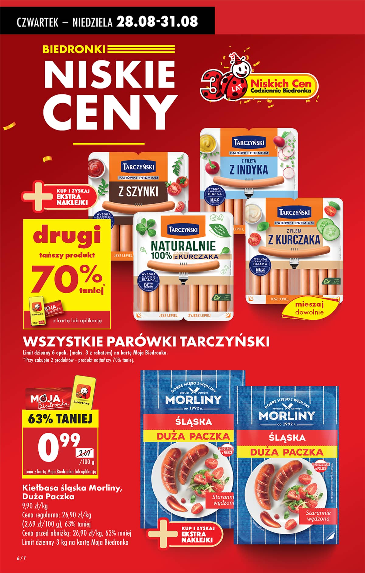 Biedronka - Biedronki niskie ceny P oferta od 28.08 8 puslapis