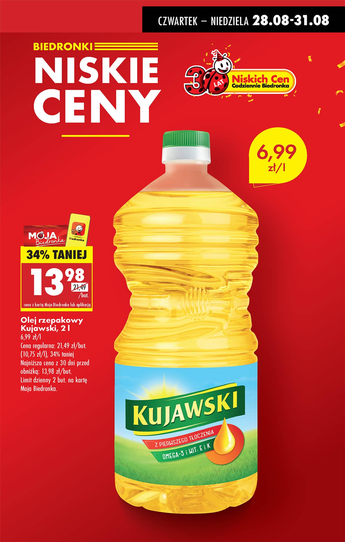 Biedronka - Biedronki niskie ceny P oferta od 28.08 9 puslapis