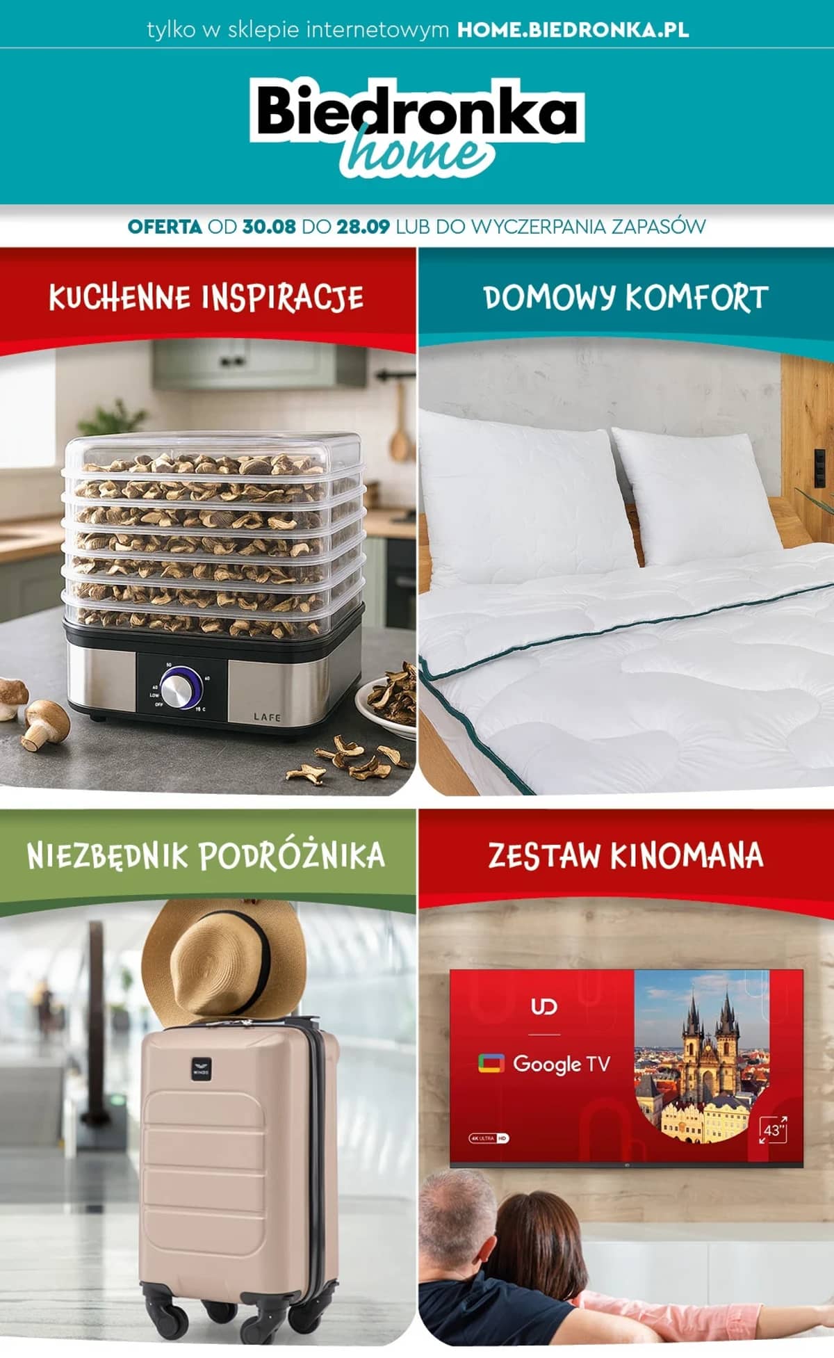Biedronka - Biedronka Home od 30.08 1 puslapis
