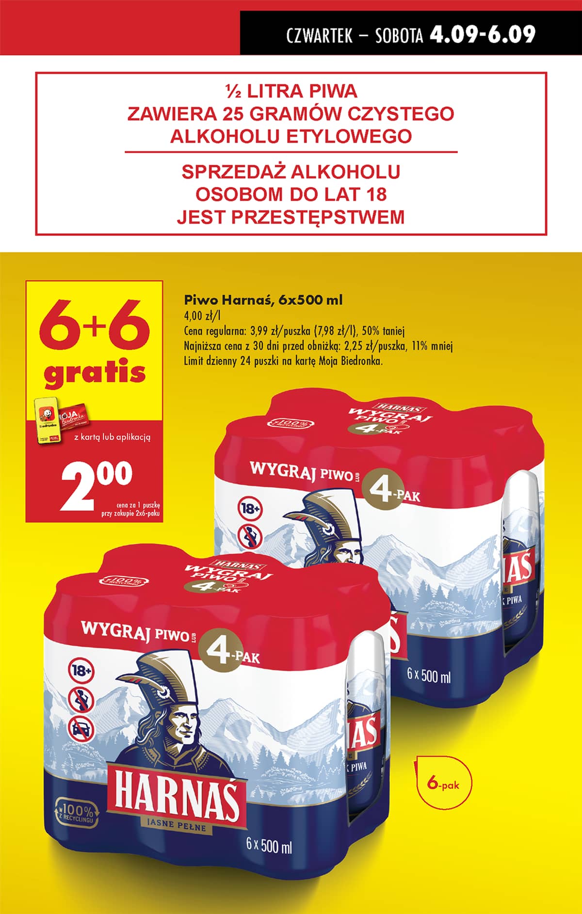 Biedronka - Biedronki niskie ceny P oferta od 04.09 11 puslapis