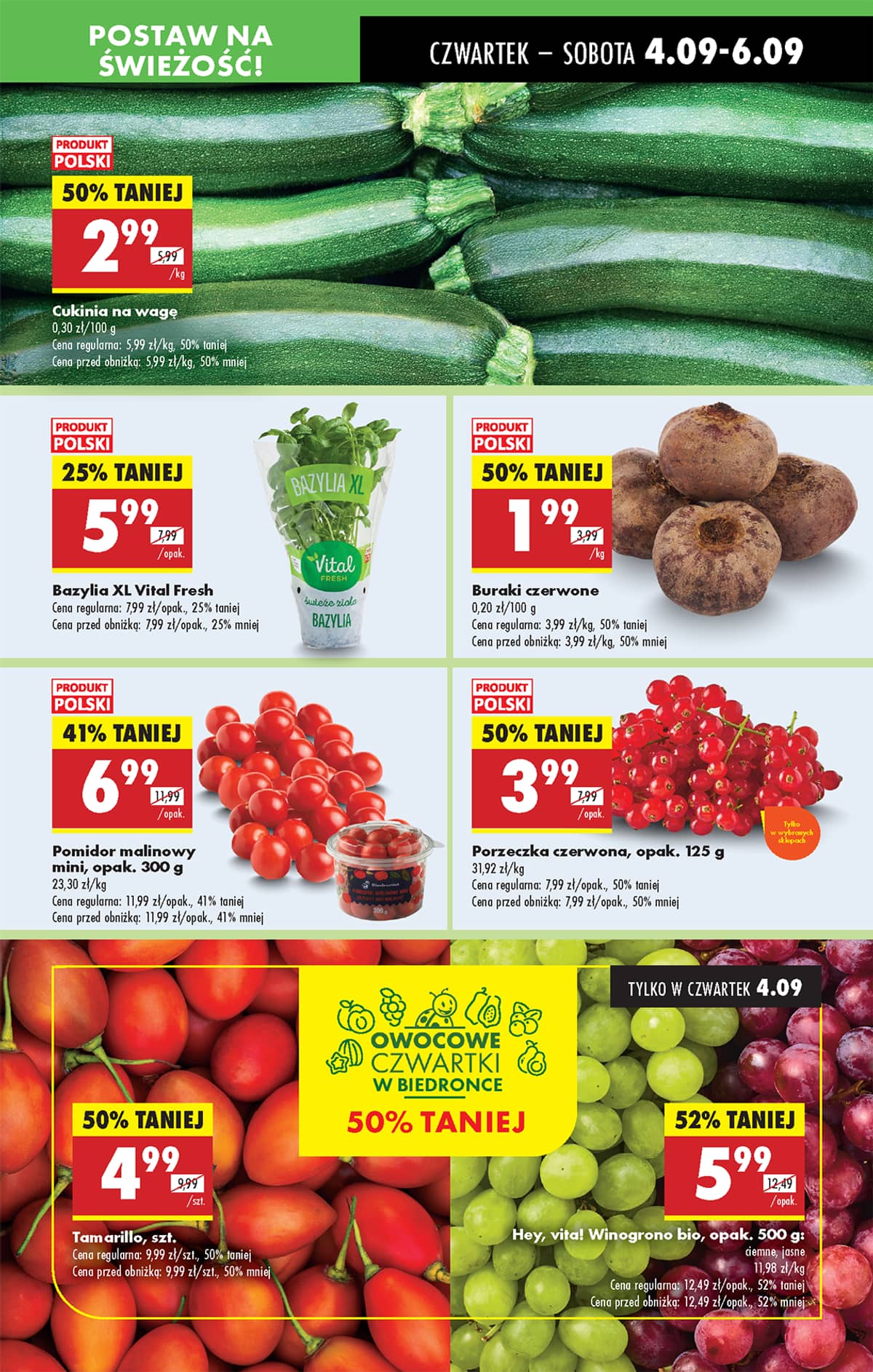 Biedronka - Biedronki niskie ceny P oferta od 04.09 15 puslapis