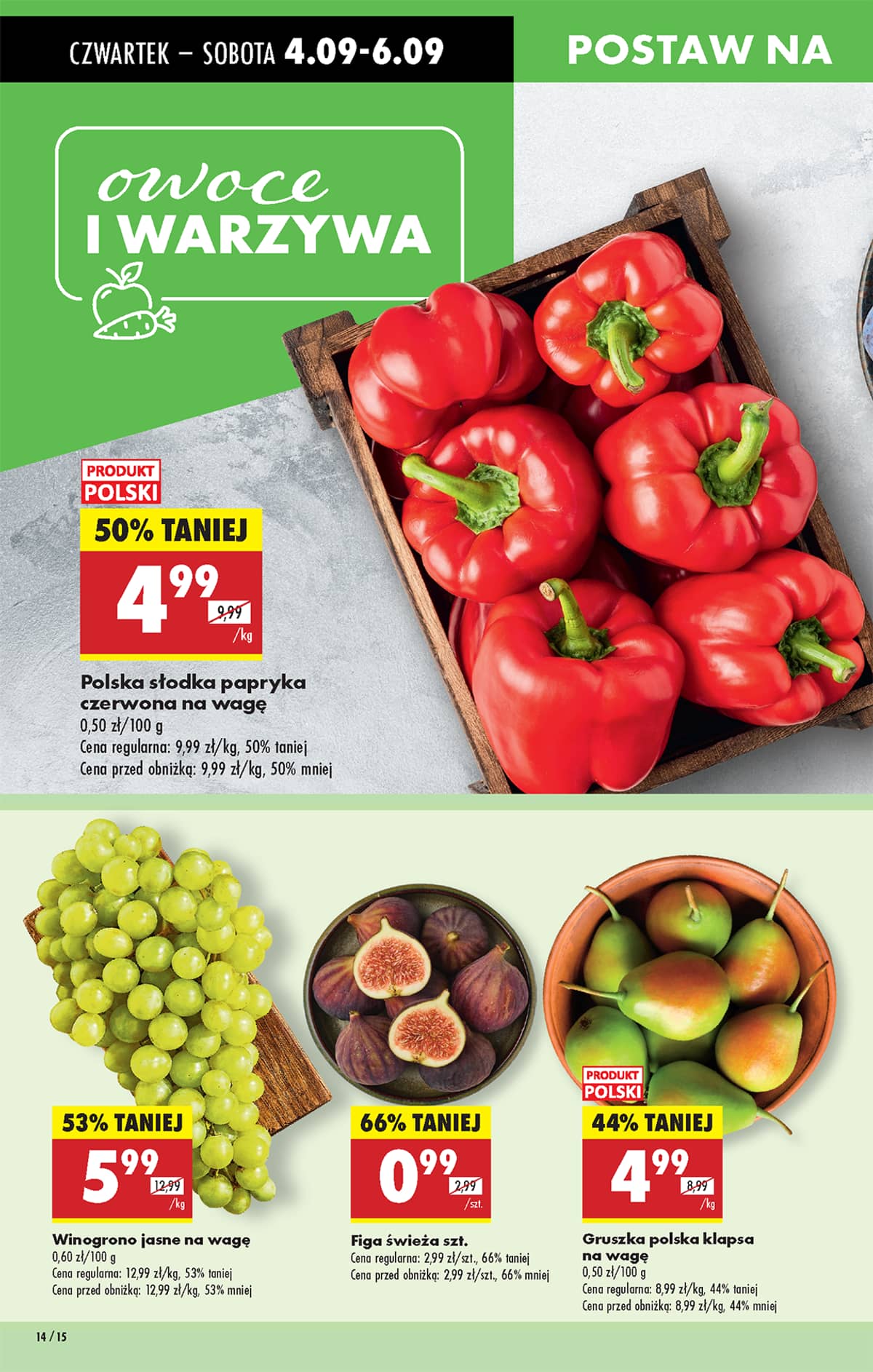 Biedronka - Biedronki niskie ceny P oferta od 04.09 16 puslapis