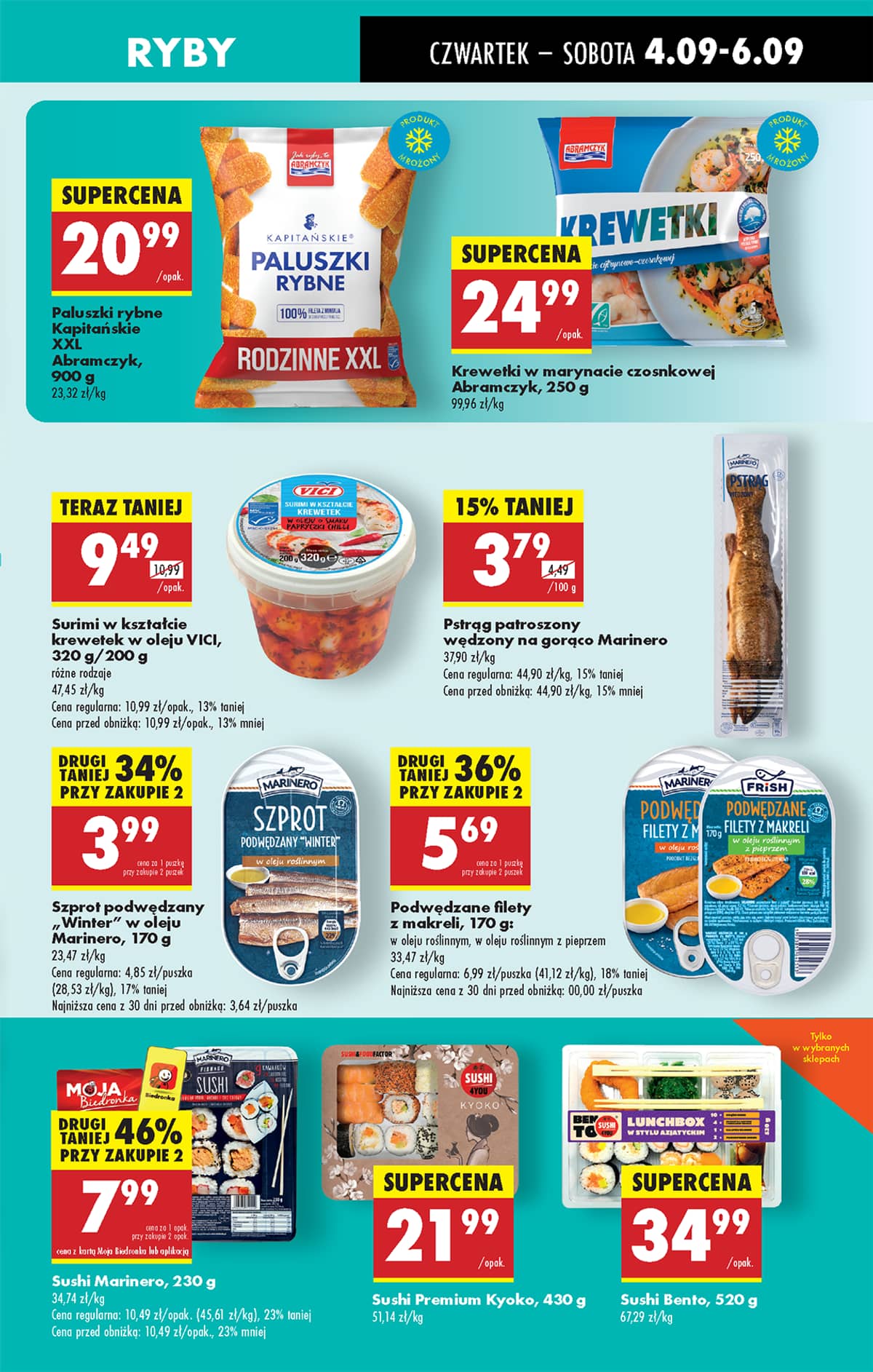 Biedronka - Biedronki niskie ceny P oferta od 04.09 29 puslapis