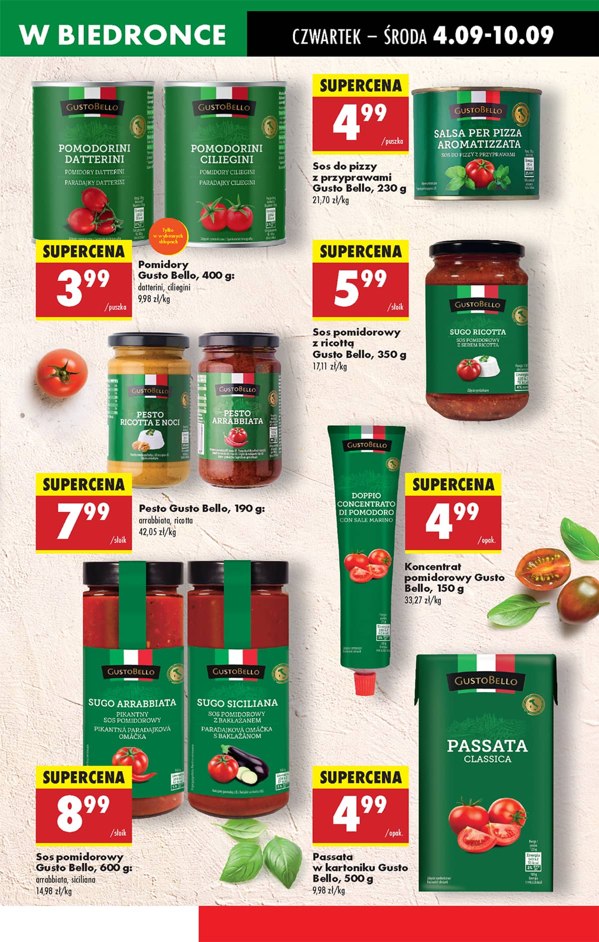 Biedronka - Biedronki niskie ceny P oferta od 04.09 41 puslapis