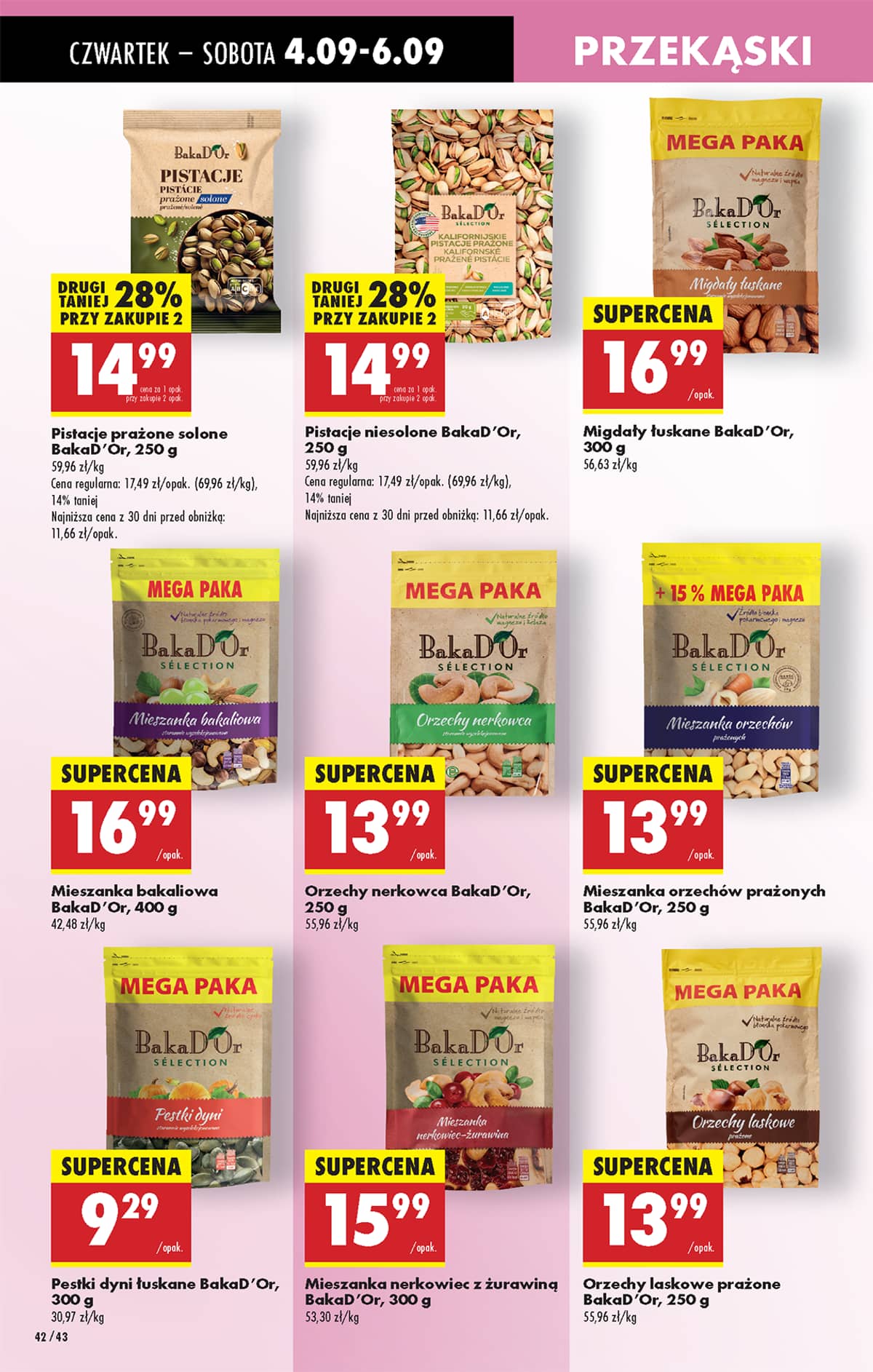 Biedronka - Biedronki niskie ceny P oferta od 04.09 58 puslapis