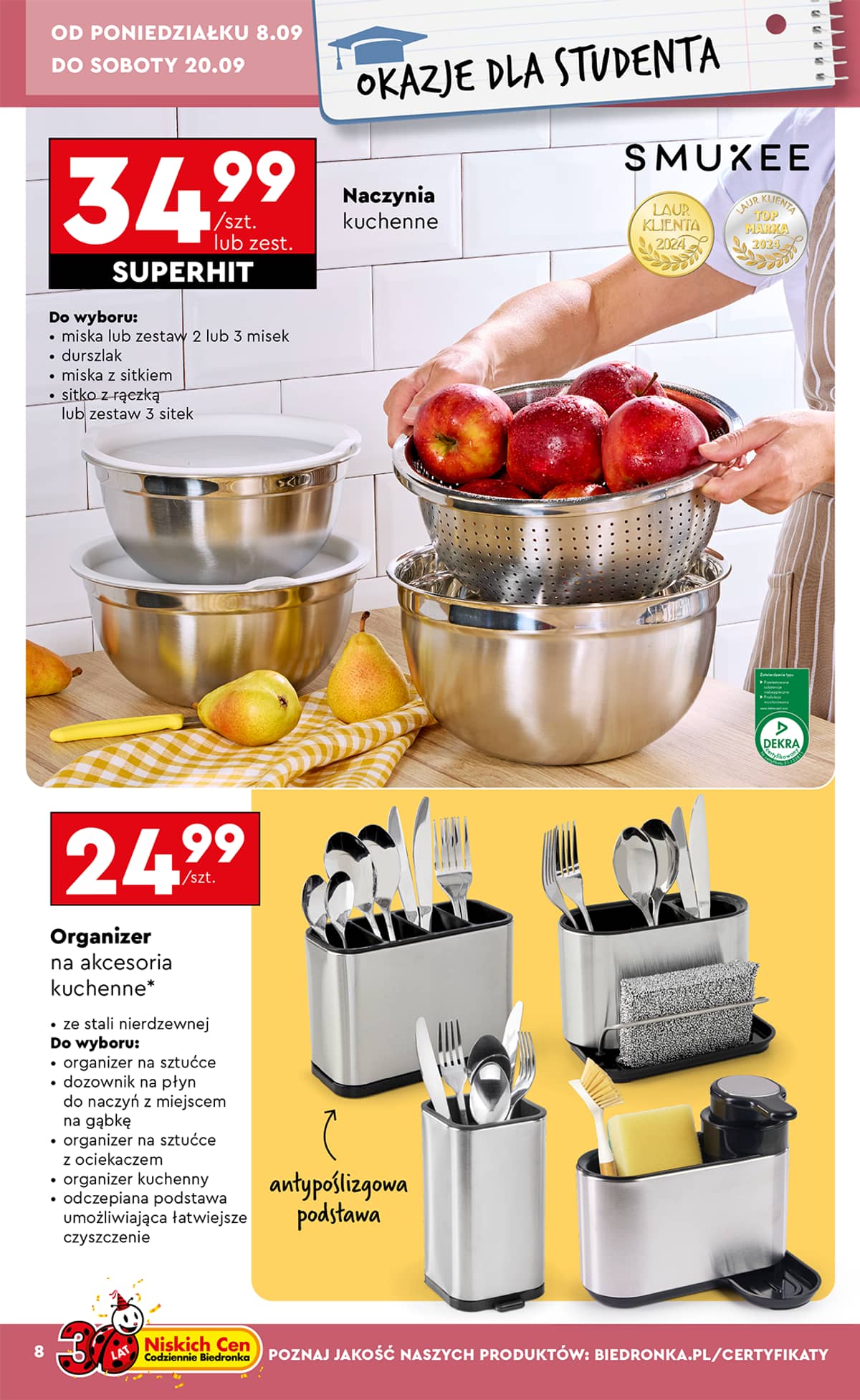 Biedronka - Hity i inspiracje - 08.09 10 puslapis