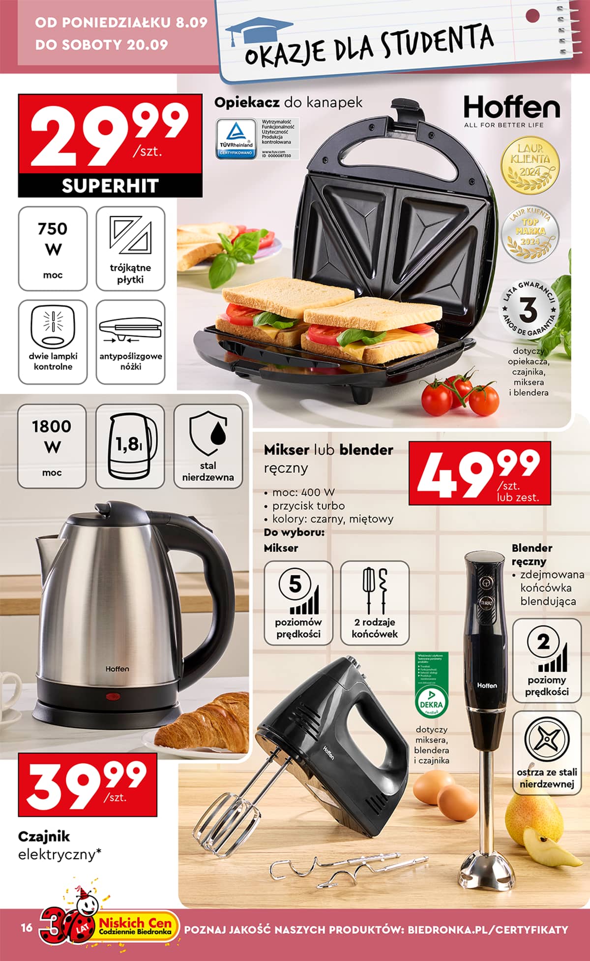 Biedronka - Hity i inspiracje - 08.09 18 puslapis