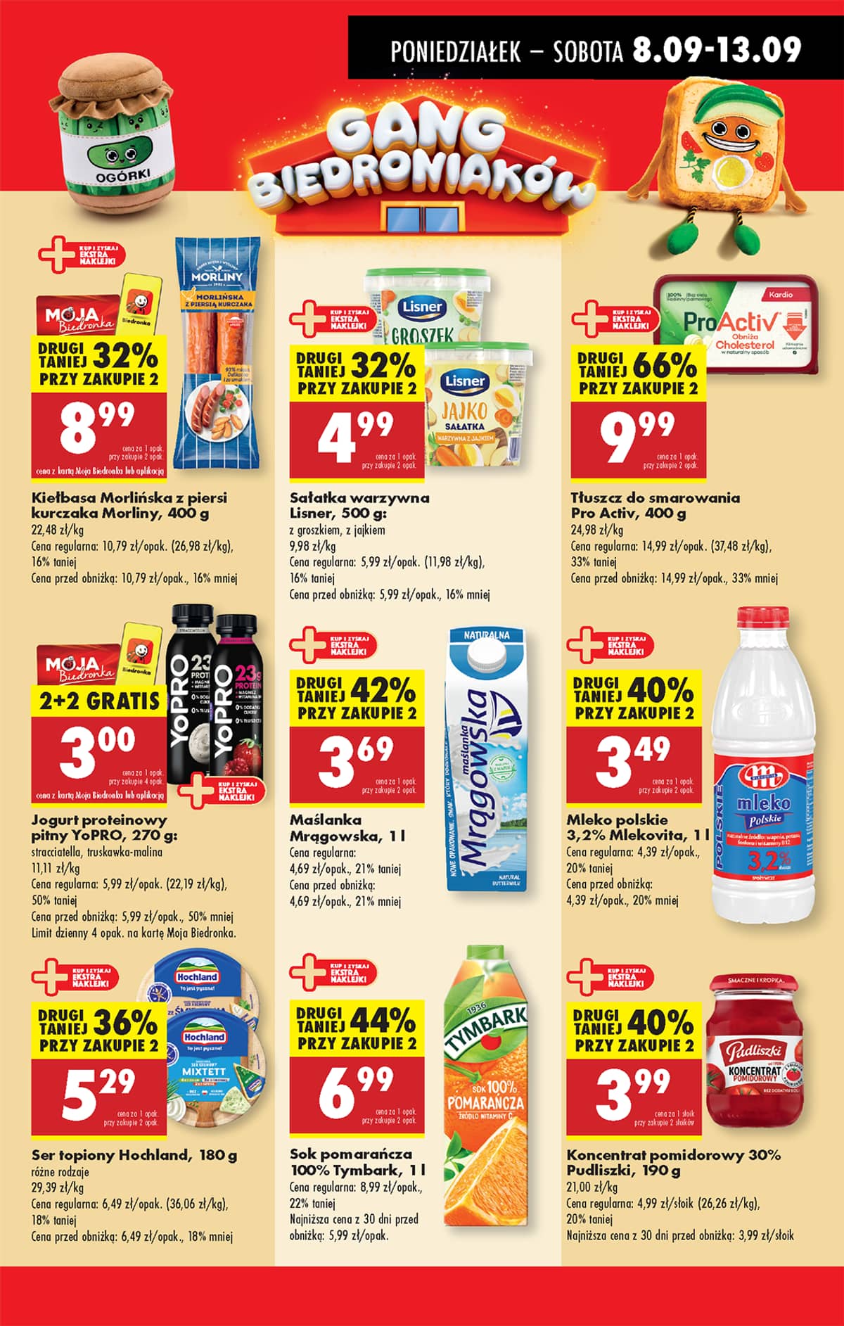 Biedronka - Biedronki niskie ceny P oferta od 08.09 29 puslapis