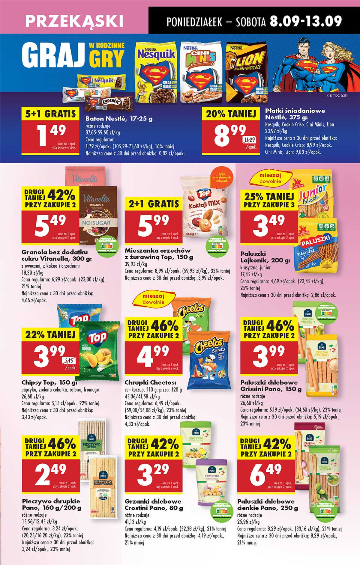 Biedronka - Biedronki niskie ceny P oferta od 08.09 45 puslapis