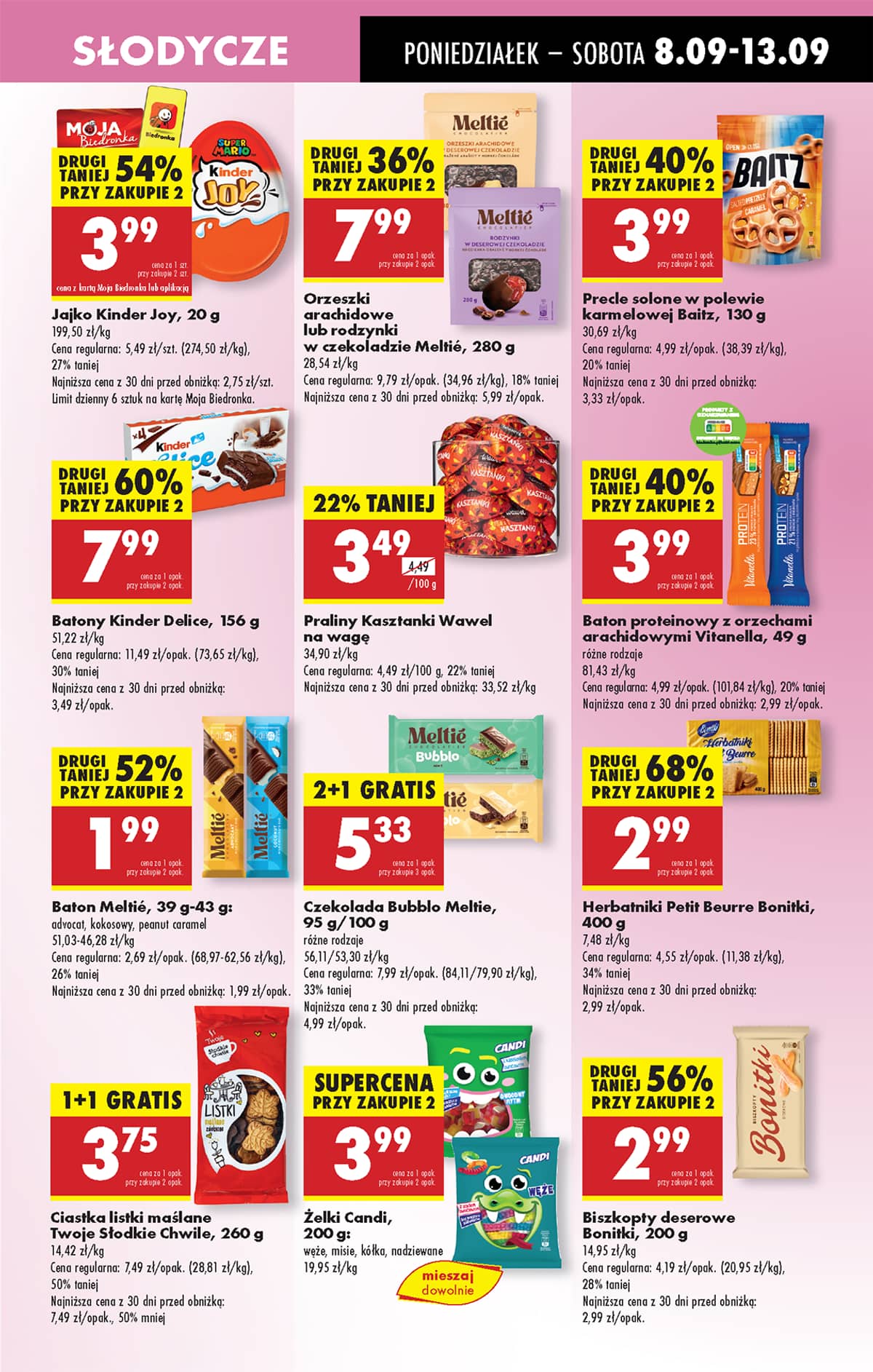 Biedronka - Biedronki niskie ceny P oferta od 08.09 47 puslapis