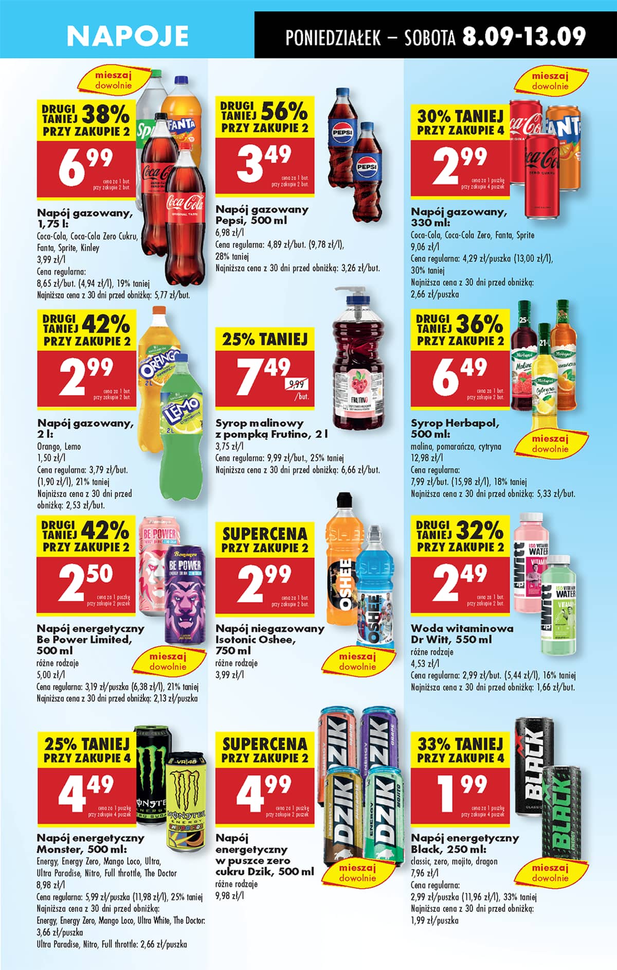 Biedronka - Biedronki niskie ceny P oferta od 08.09 49 puslapis