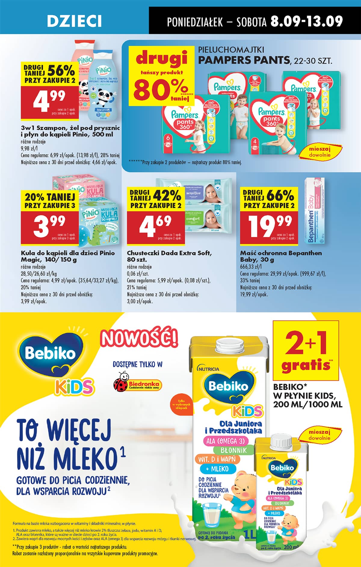 Biedronka - Biedronki niskie ceny P oferta od 08.09 63 puslapis