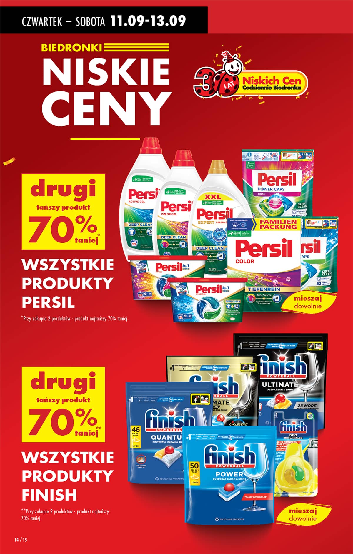 Biedronka - Biedronki niskie ceny P oferta od 11.09 16 puslapis
