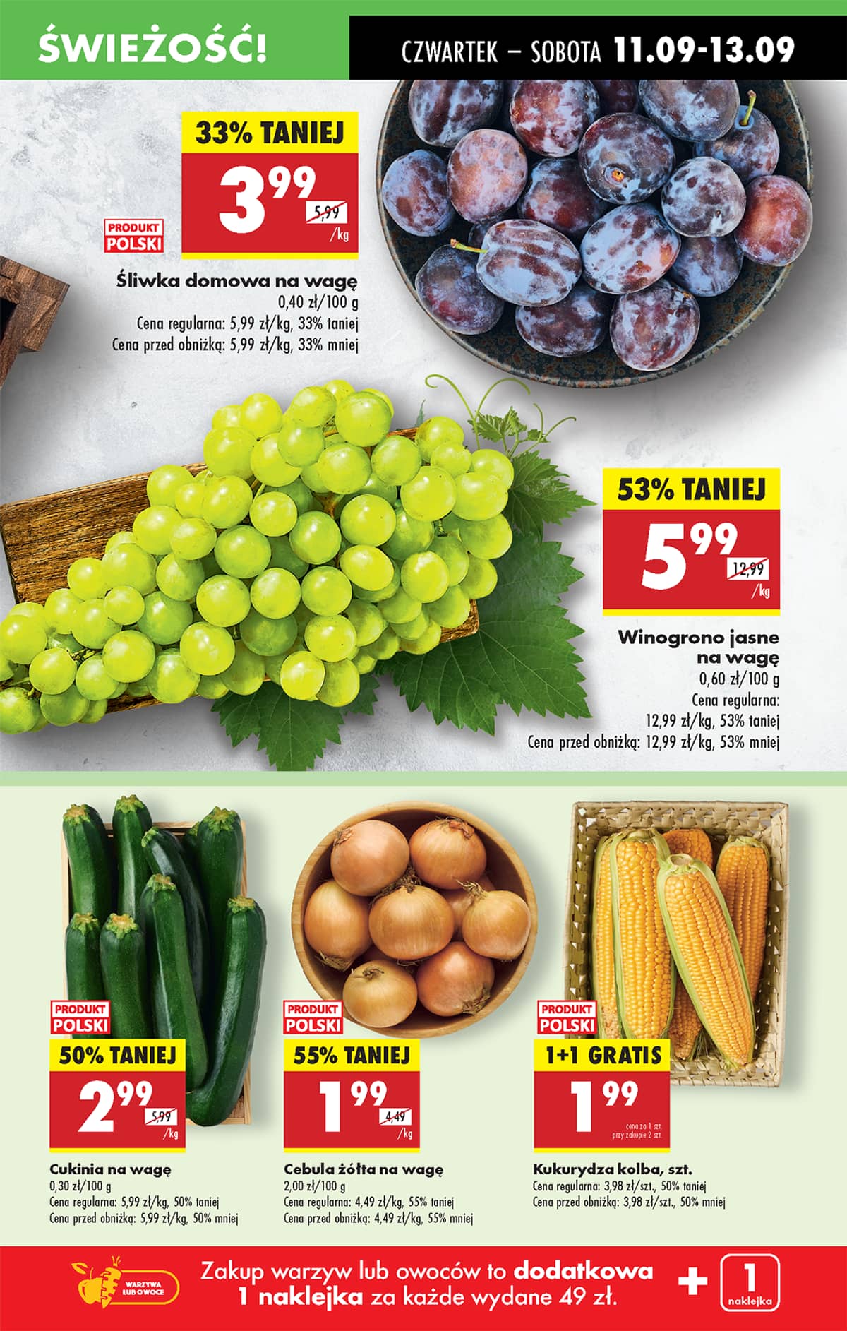 Biedronka - Biedronki niskie ceny P oferta od 11.09 21 puslapis