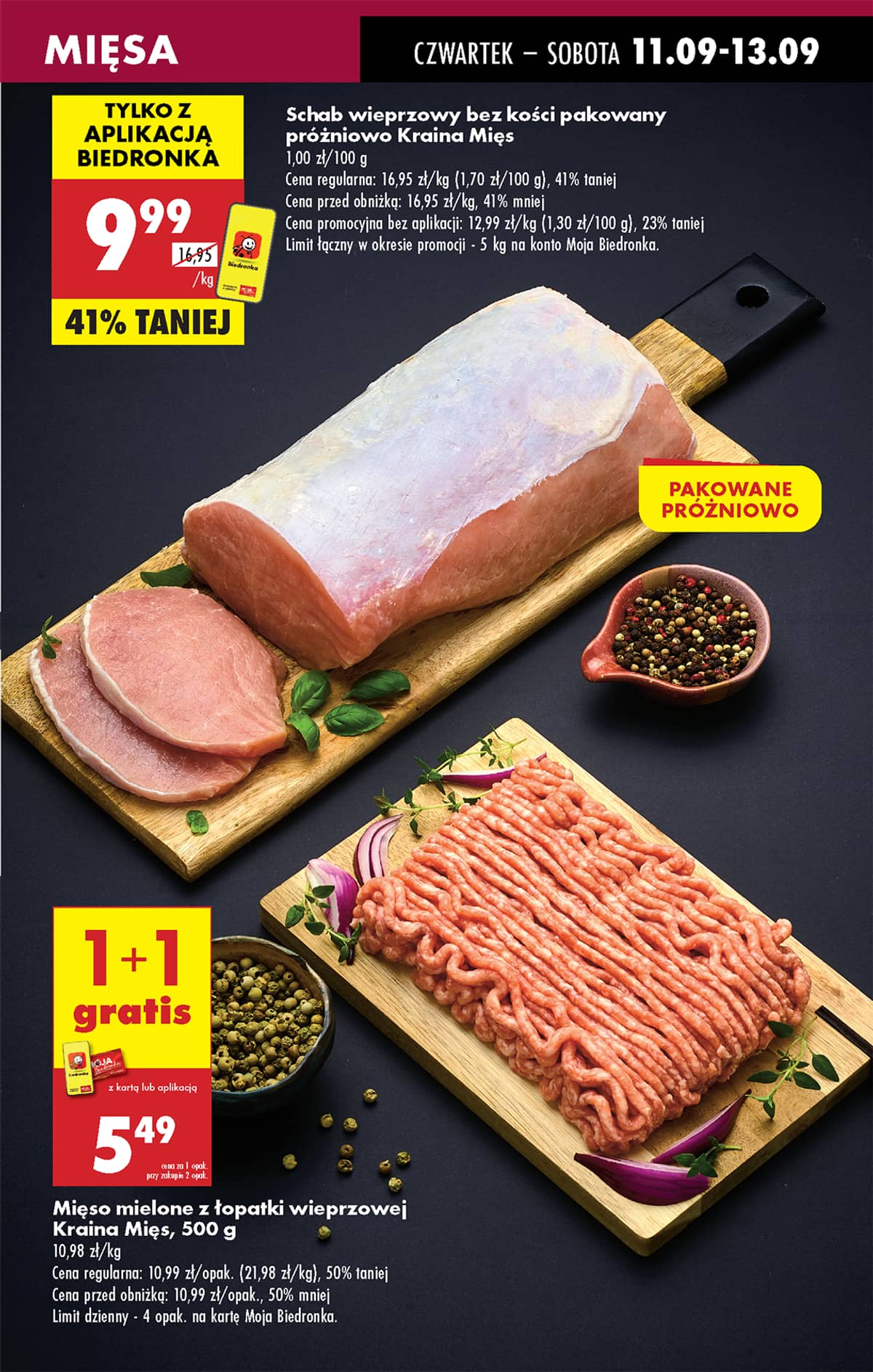 Biedronka - Biedronki niskie ceny P oferta od 11.09 25 puslapis