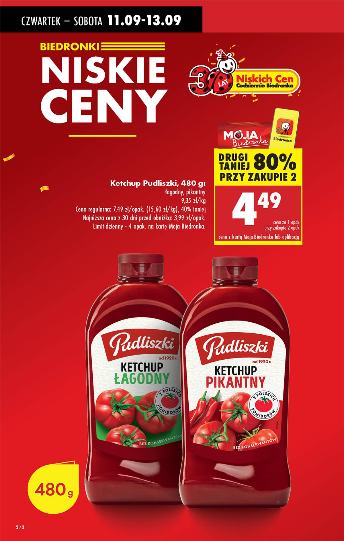 Biedronka - Biedronki niskie ceny P oferta od 11.09 4 puslapis