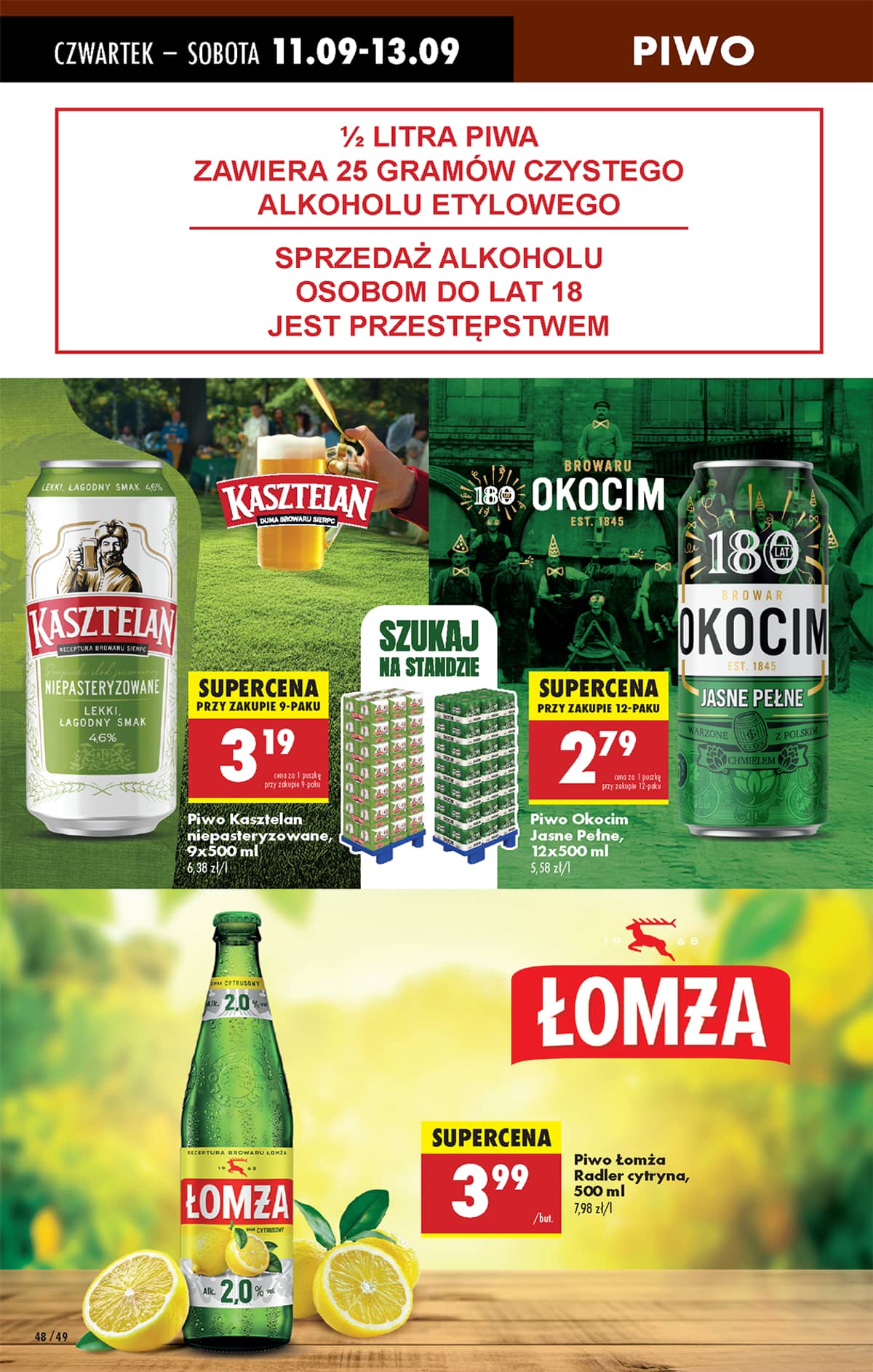 Biedronka - Biedronki niskie ceny P oferta od 11.09 52 puslapis