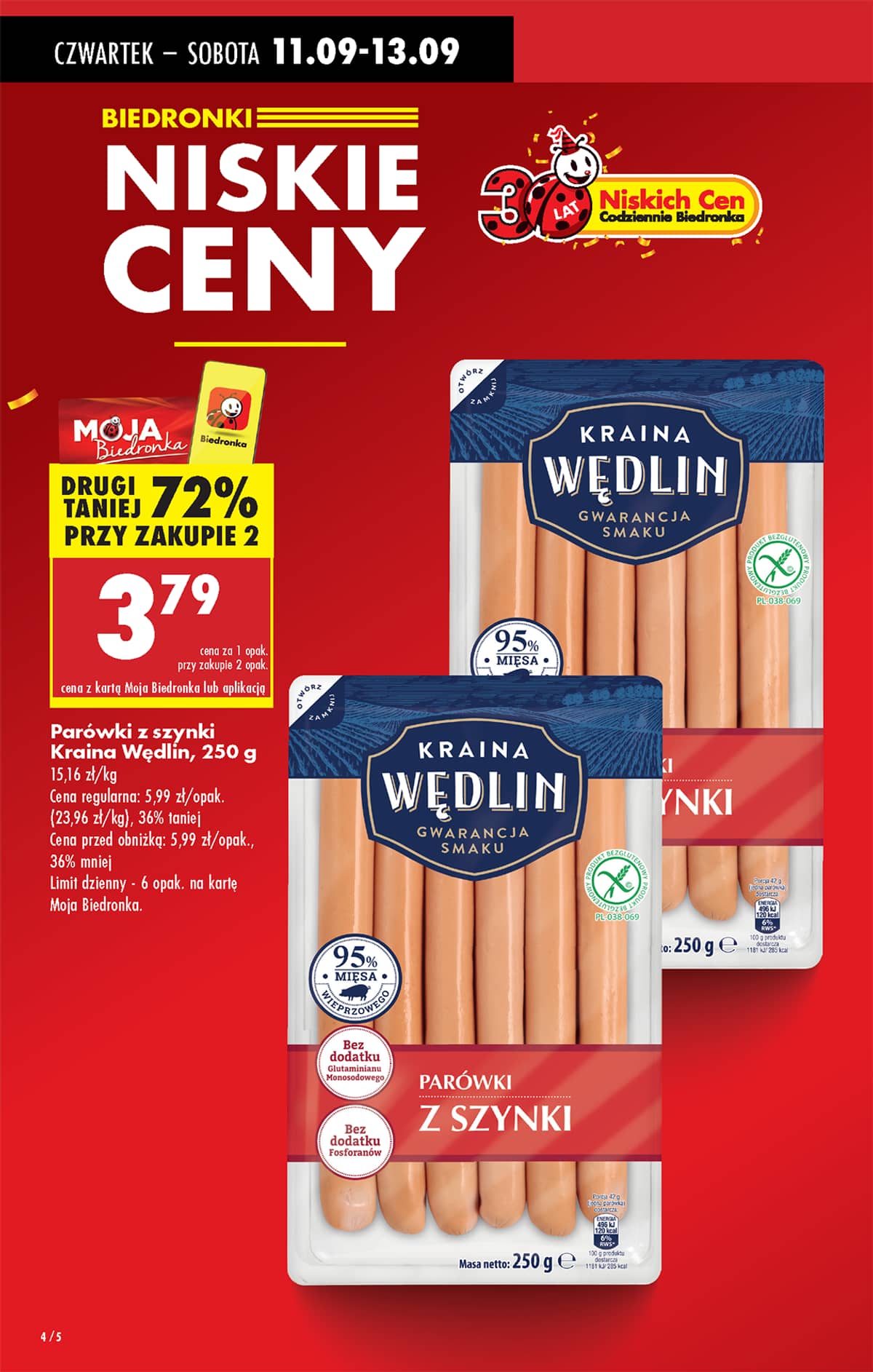 Biedronka - Biedronki niskie ceny P oferta od 11.09 6 puslapis