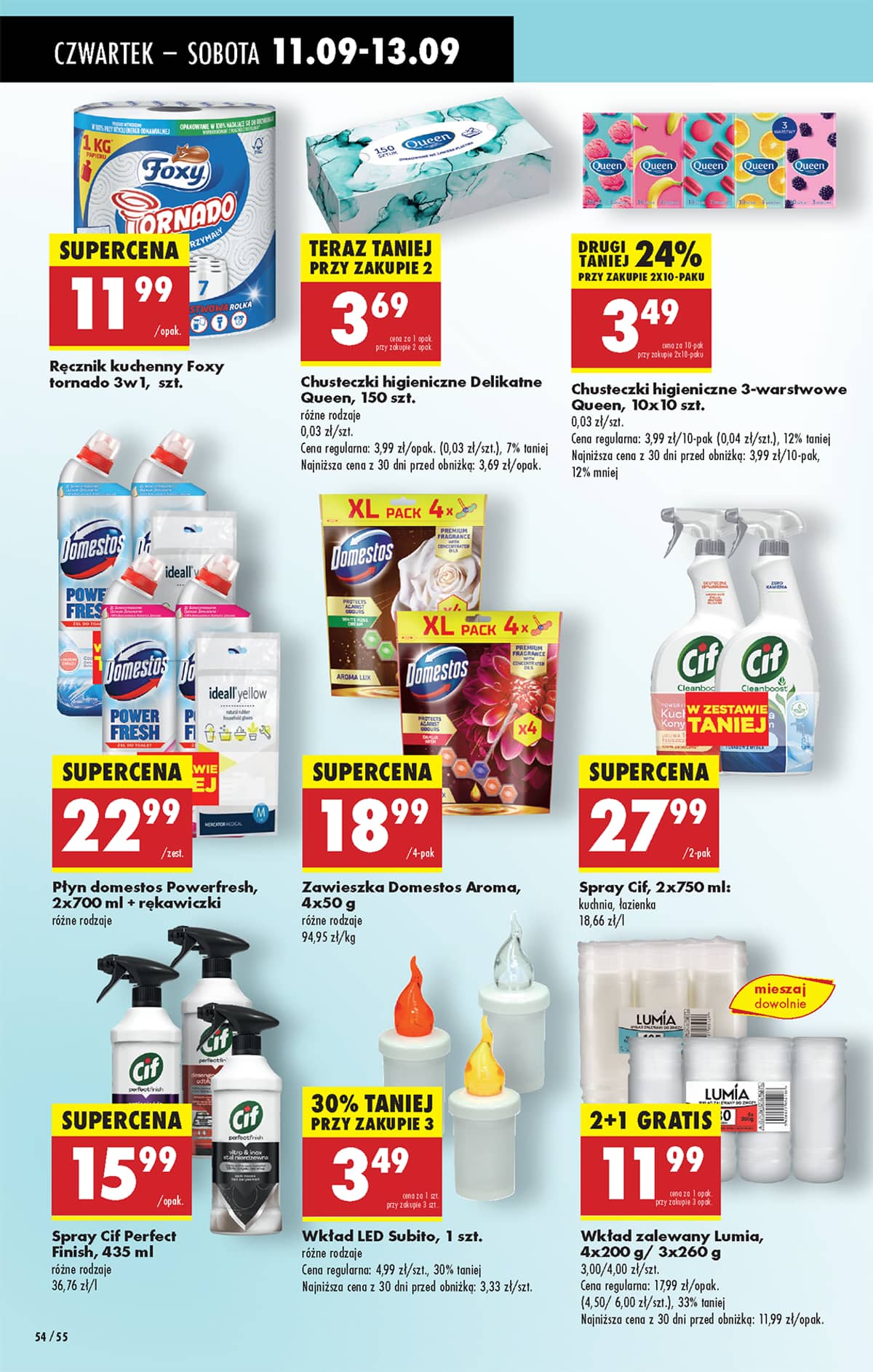 Biedronka - Biedronki niskie ceny P oferta od 11.09 62 puslapis