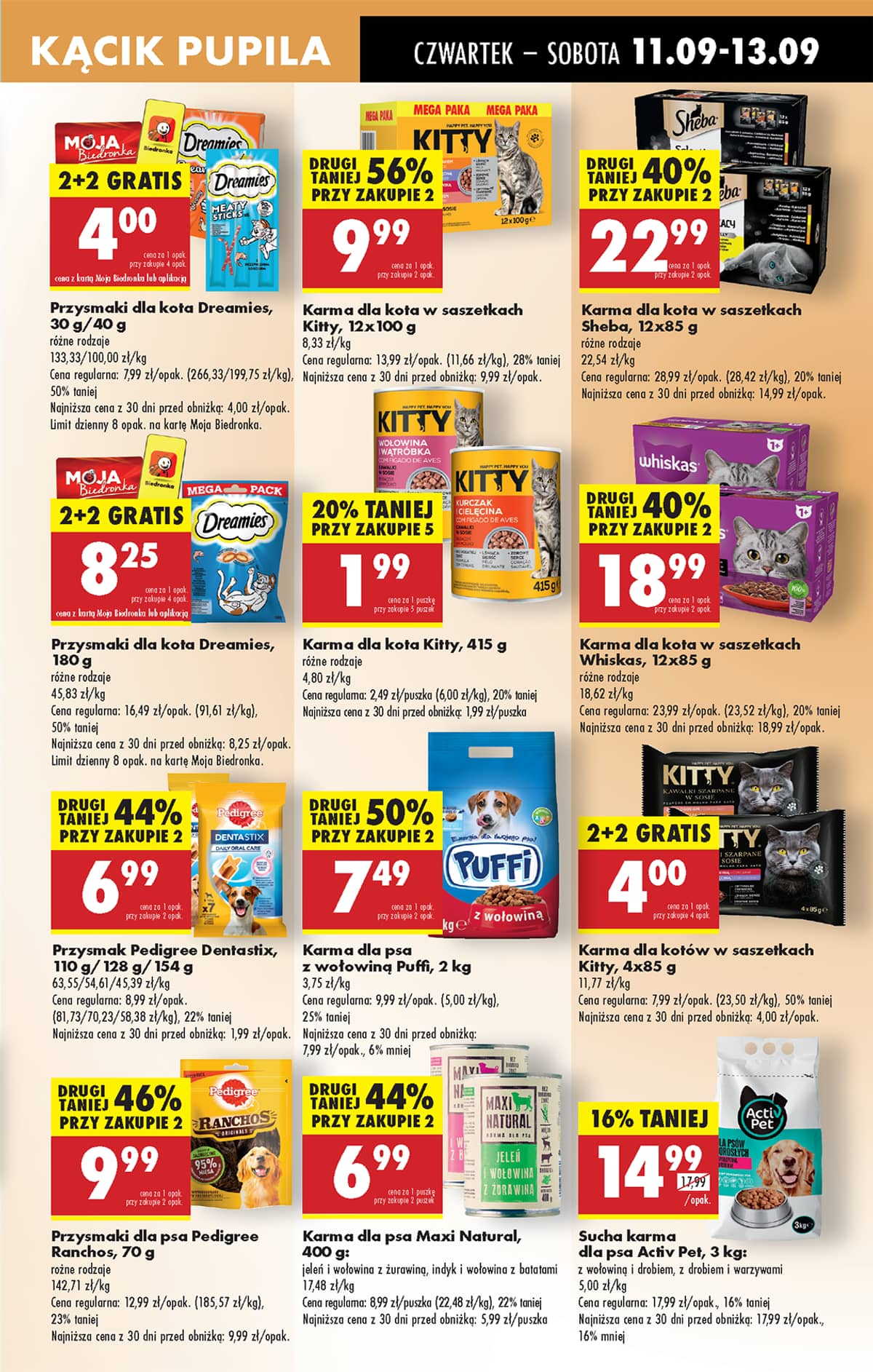 Biedronka - Biedronki niskie ceny P oferta od 11.09 63 puslapis