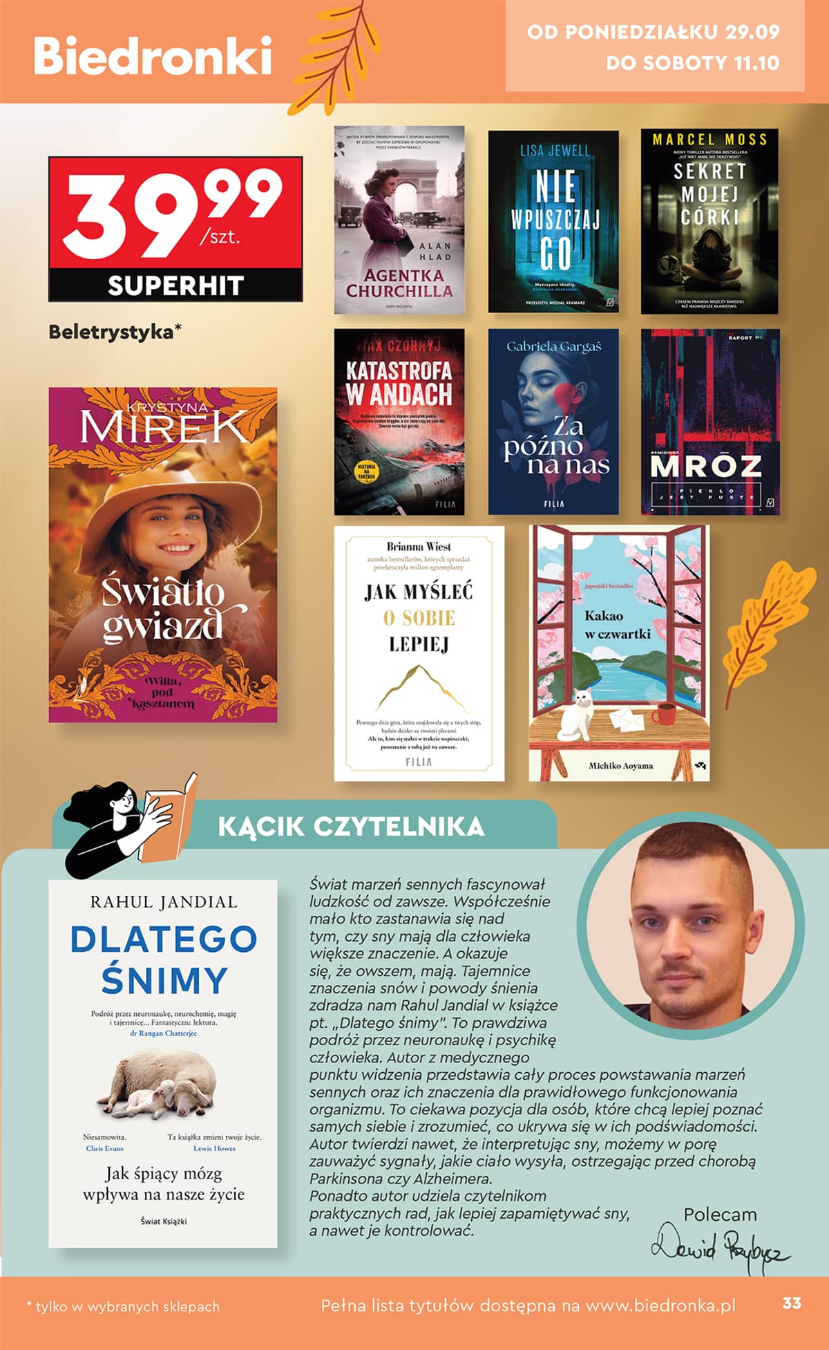 Biedronka - Hity i inspiracje - 29.09 35 puslapis