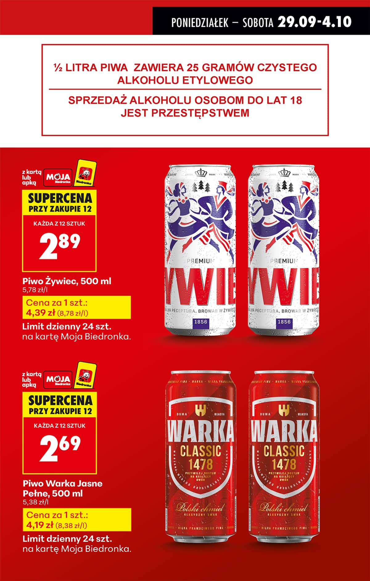 Biedronka - Biedronki niskie ceny P oferta od 29.09 15 puslapis