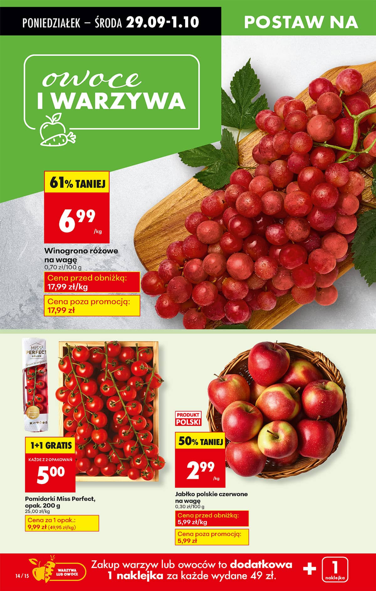 Biedronka - Biedronki niskie ceny P oferta od 29.09 20 puslapis