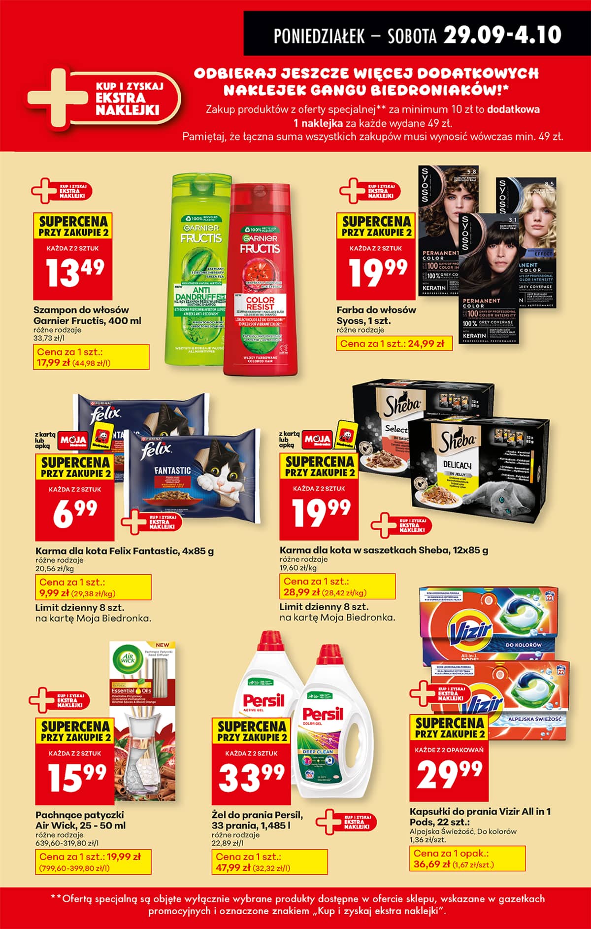 Biedronka - Biedronki niskie ceny P oferta od 29.09 41 puslapis