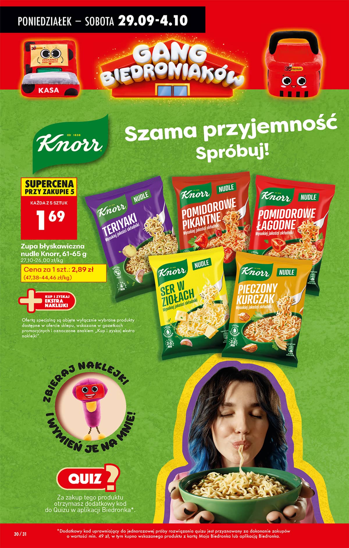 Biedronka - Biedronki niskie ceny P oferta od 29.09 44 puslapis